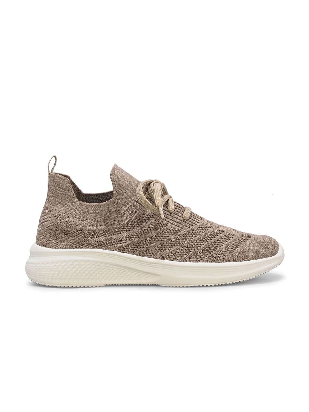 HRX by Hrithik Roshan Men Lightweight Knitted Lace-Up Casual Sneakers Cushioned EVA Sole thumbnail 5