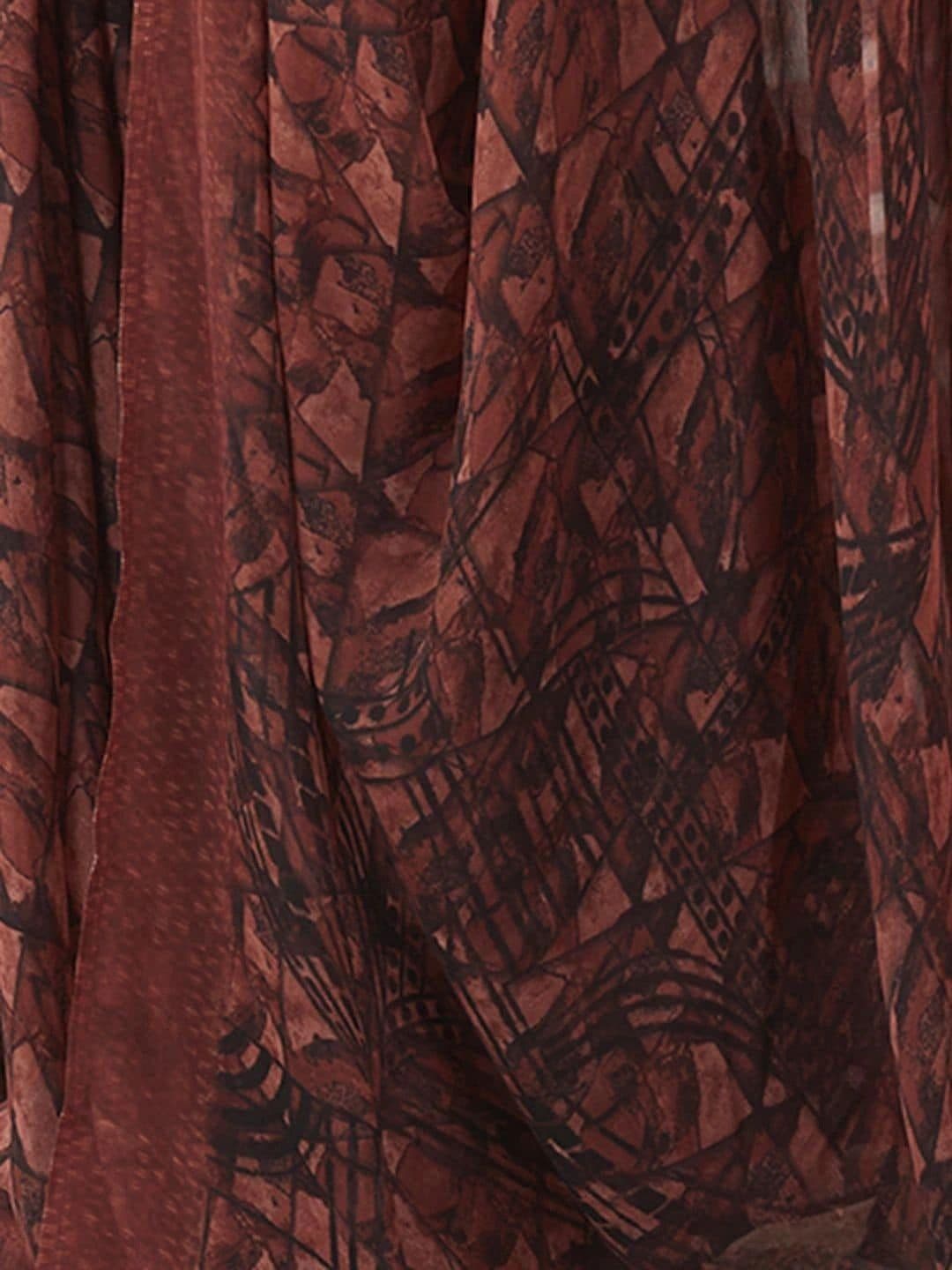 SANISA Pure Georgette Saree thumbnail 3
