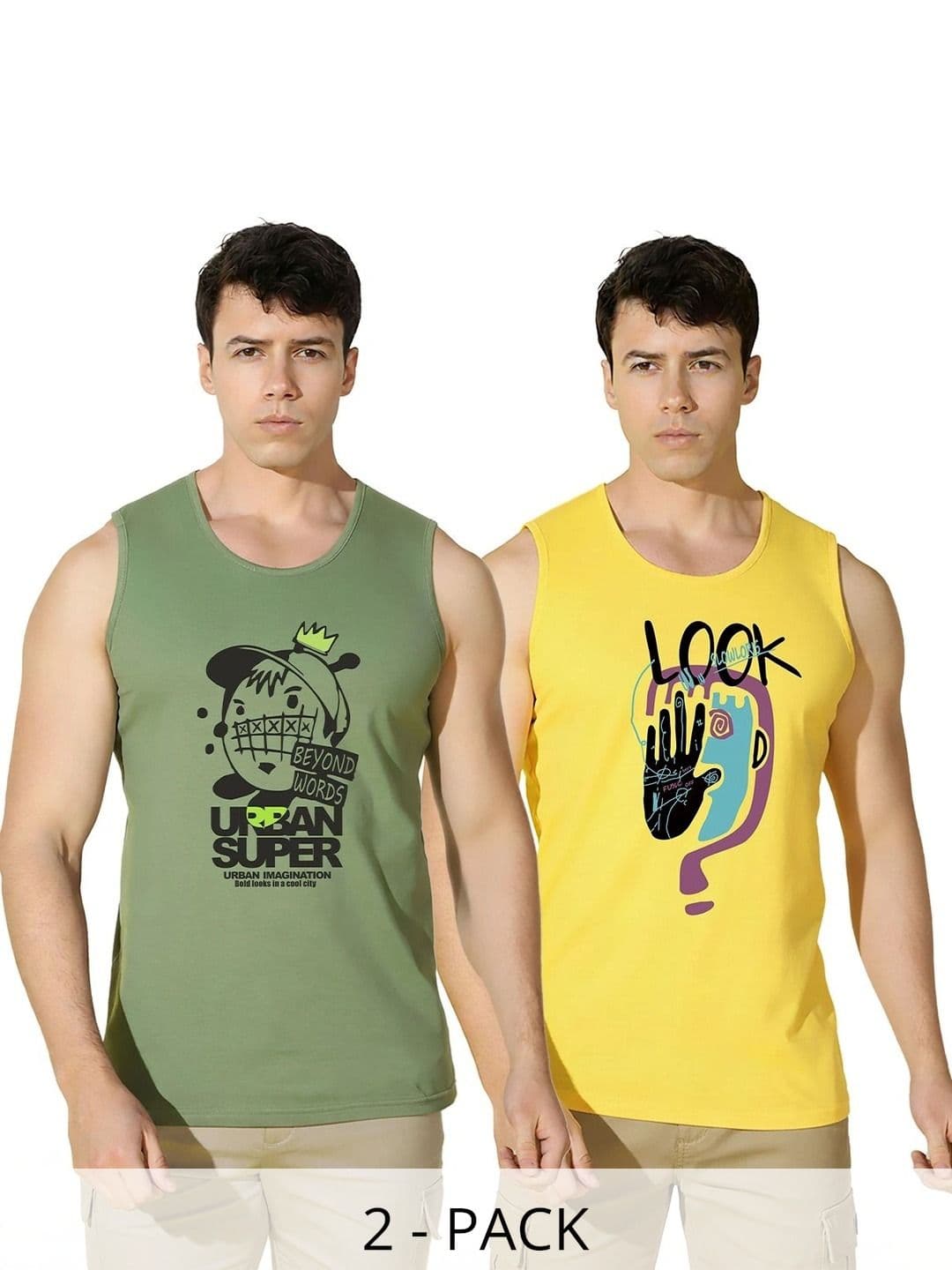 CRYPTIC Men 2 Printed T-shirt - view 1