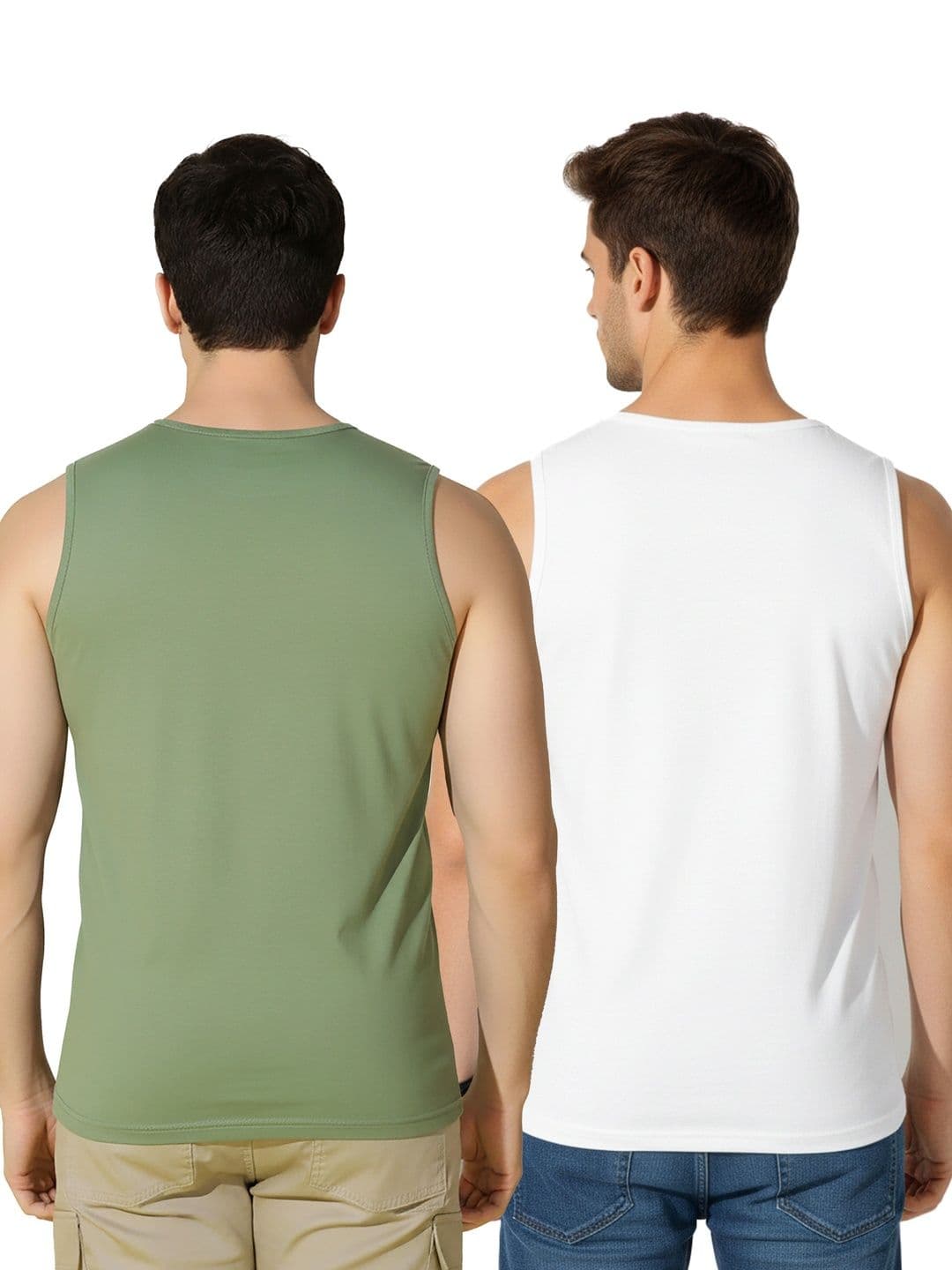 CRYPTIC Men Pack of 2 Graphic Printed Cotton Regular-Fit T-shirts thumbnail 4