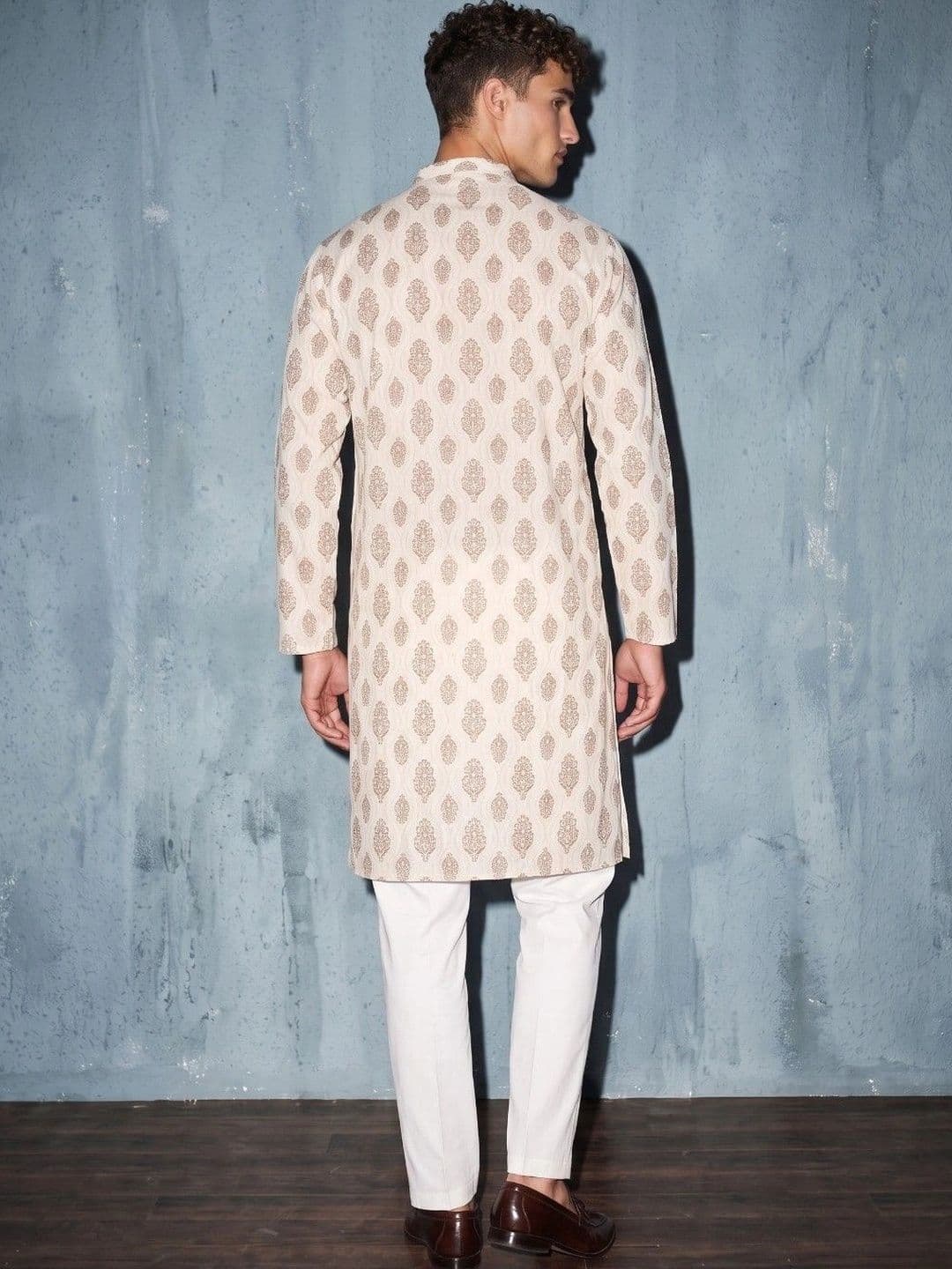 DRIP CHOWK Men Ethnic Motifs Printed Kurta thumbnail 5