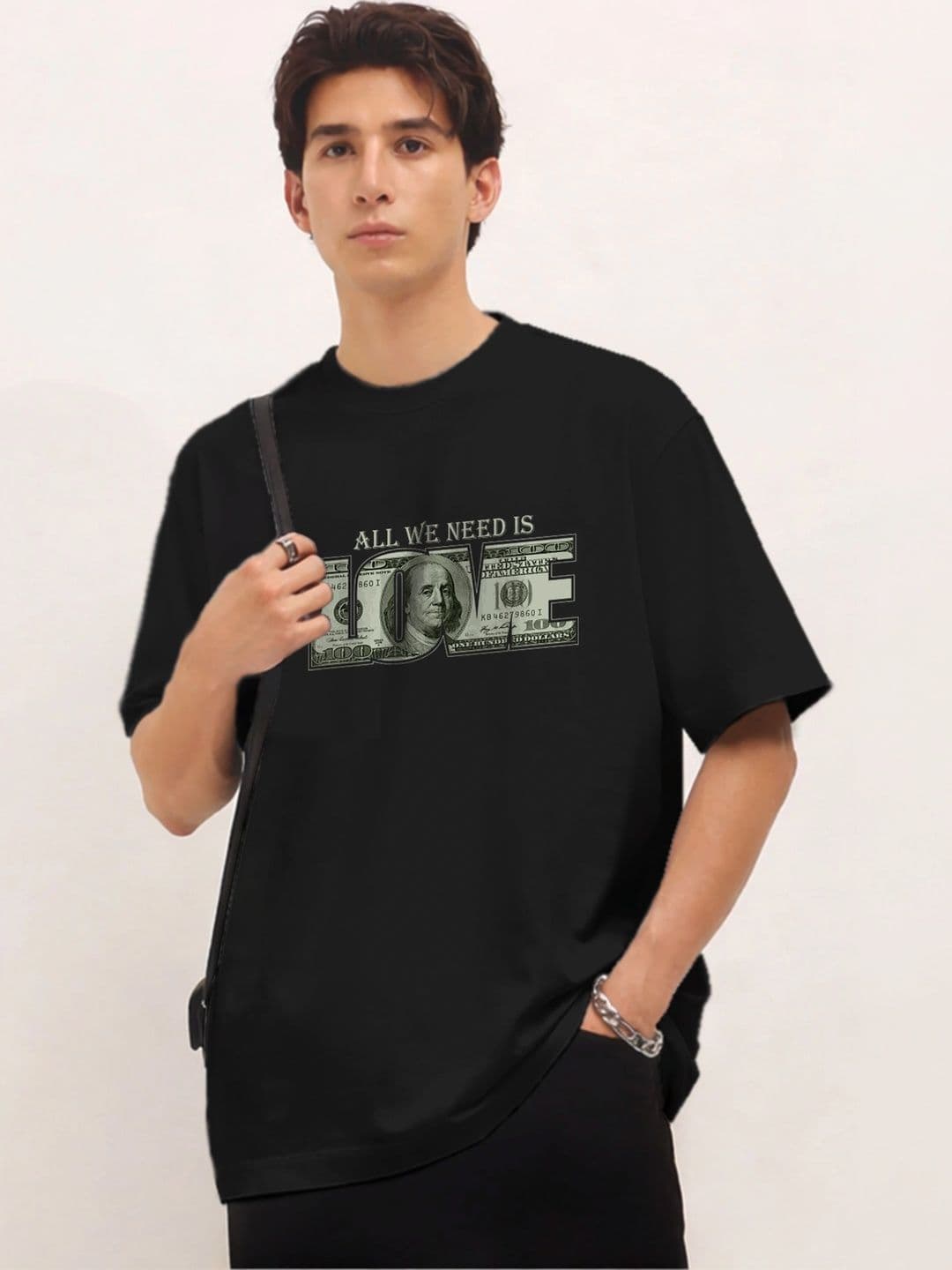 Moda rapido X TOGS & TERRE Men Typography Printed Organic Cotton Blend T-shirt - view 1