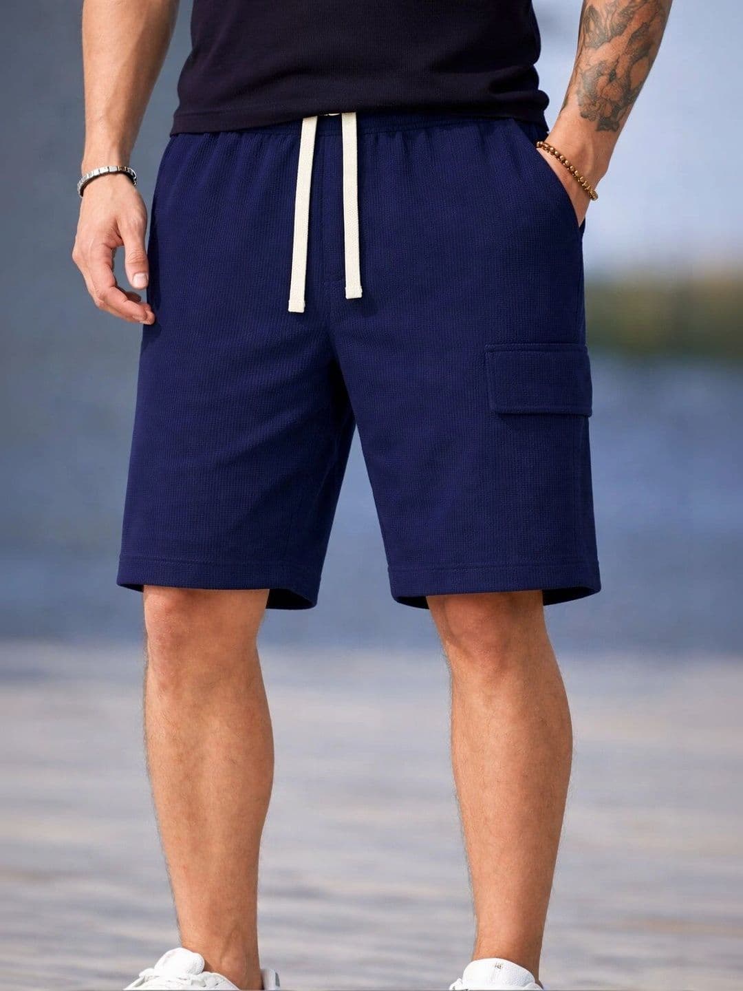 Mast & Harbour Men Cargo Shorts thumbnail 5