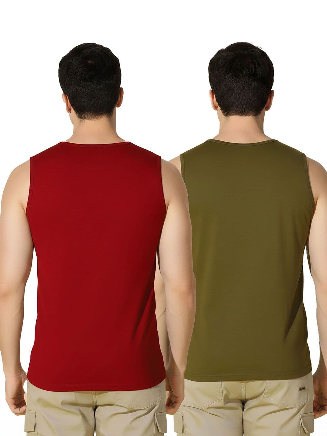 CRYPTIC Men Pack of 2 Printed T-shirt thumbnail 4