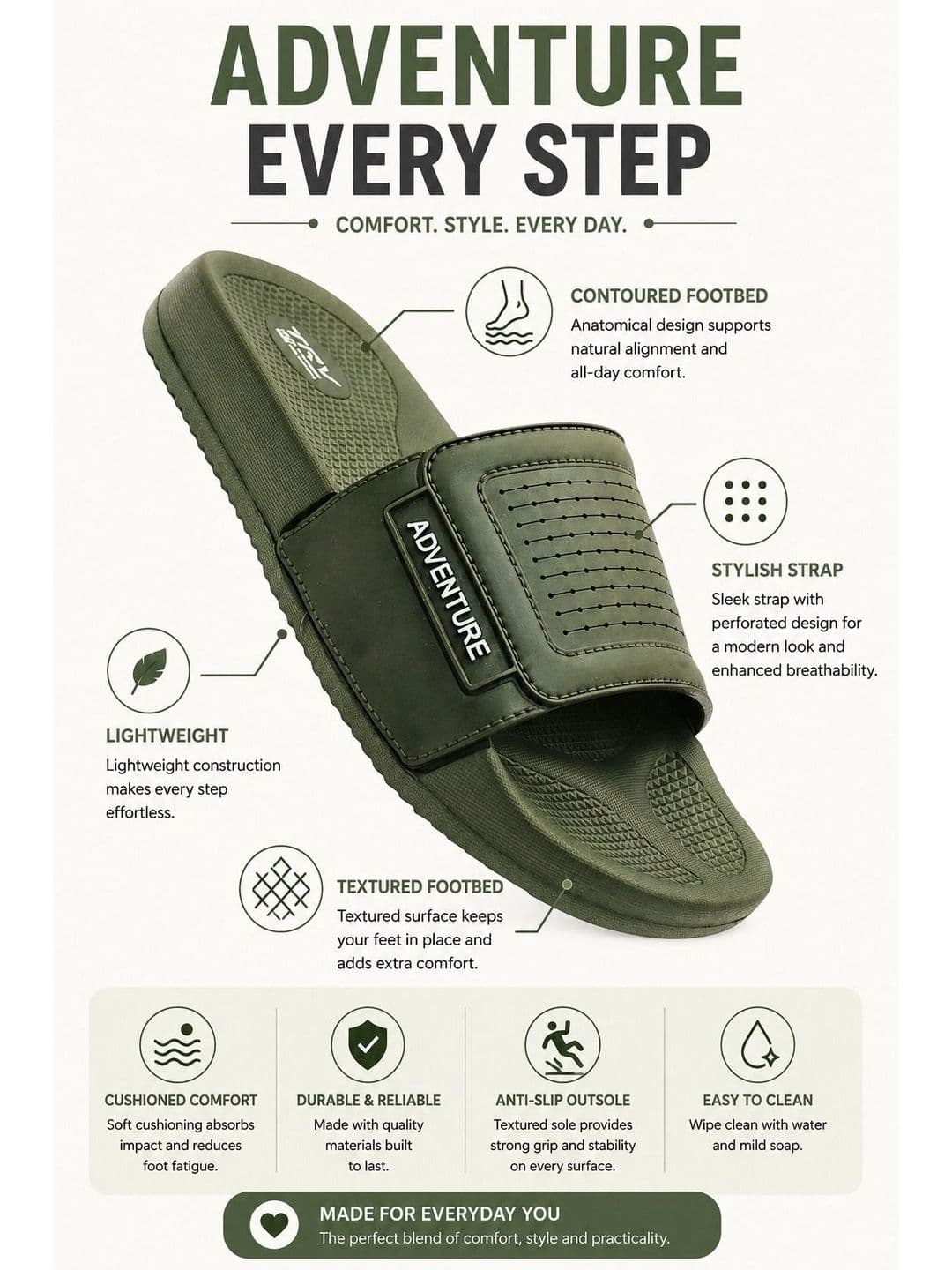 TRV Men EVA Sliders thumbnail 4