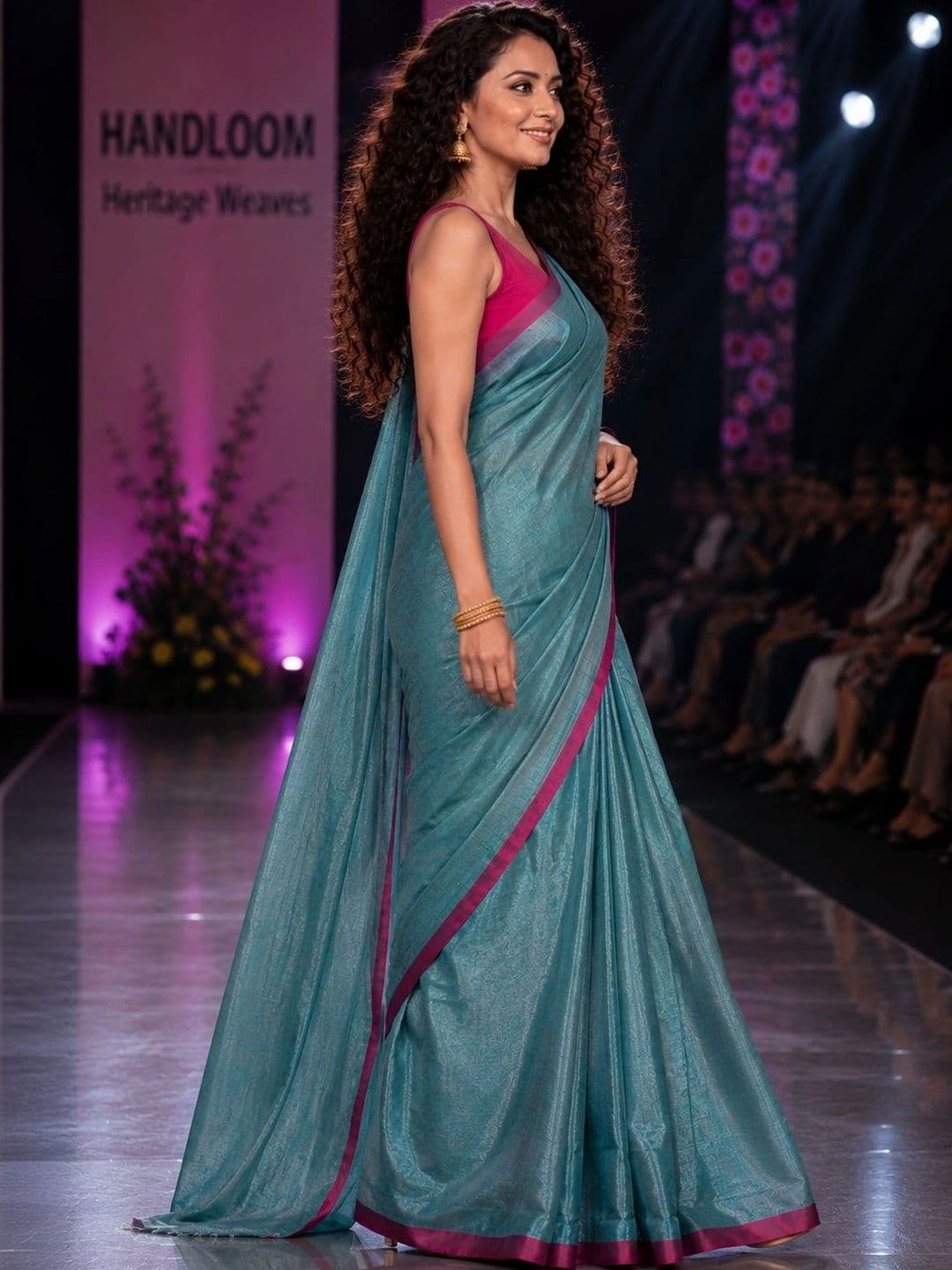 my Story Tissue Saree thumbnail 3
