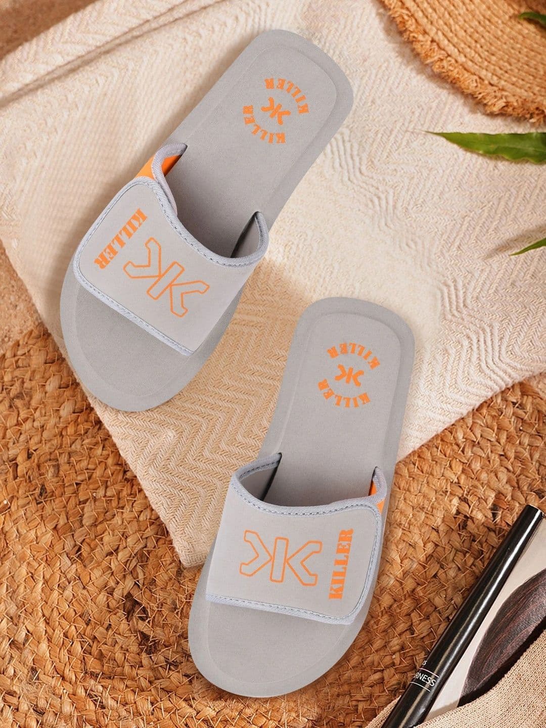Killer Men Printed Sliders - view 1
