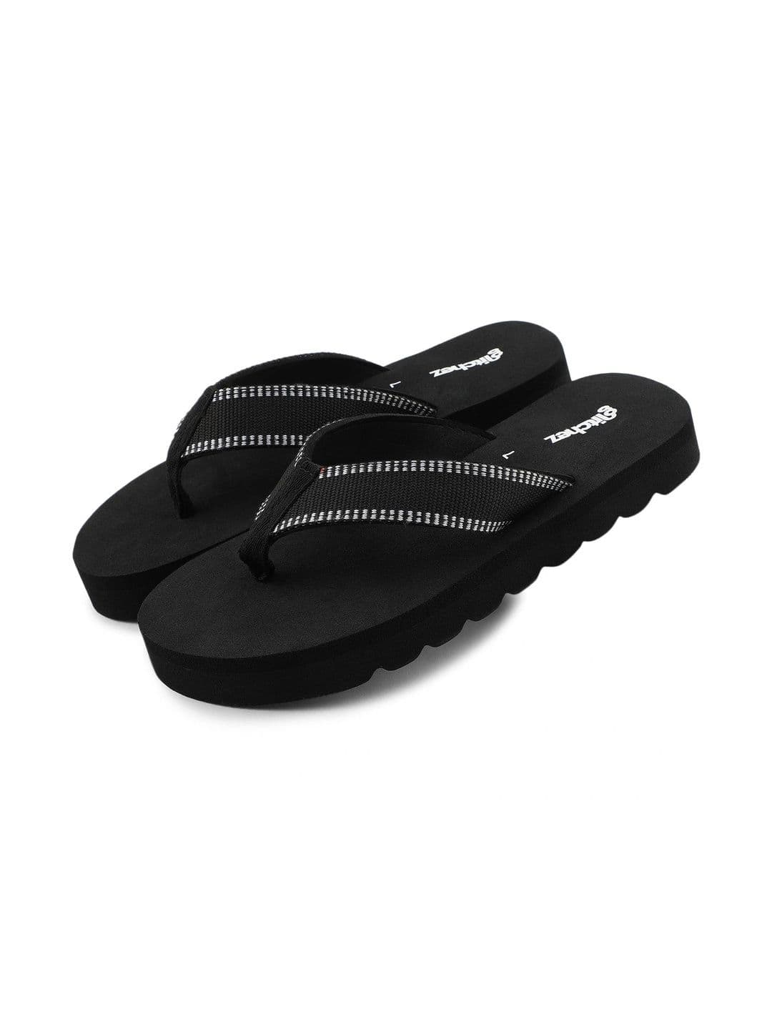 glitchez Men Striped Rubber Thong Flip-Flops thumbnail 7