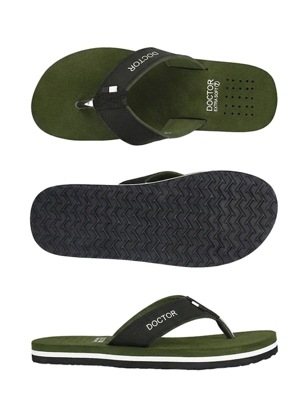 DOCTOR EXTRA SOFT Men Orthopedic Non-Slip Thong Flip-Flops thumbnail 5