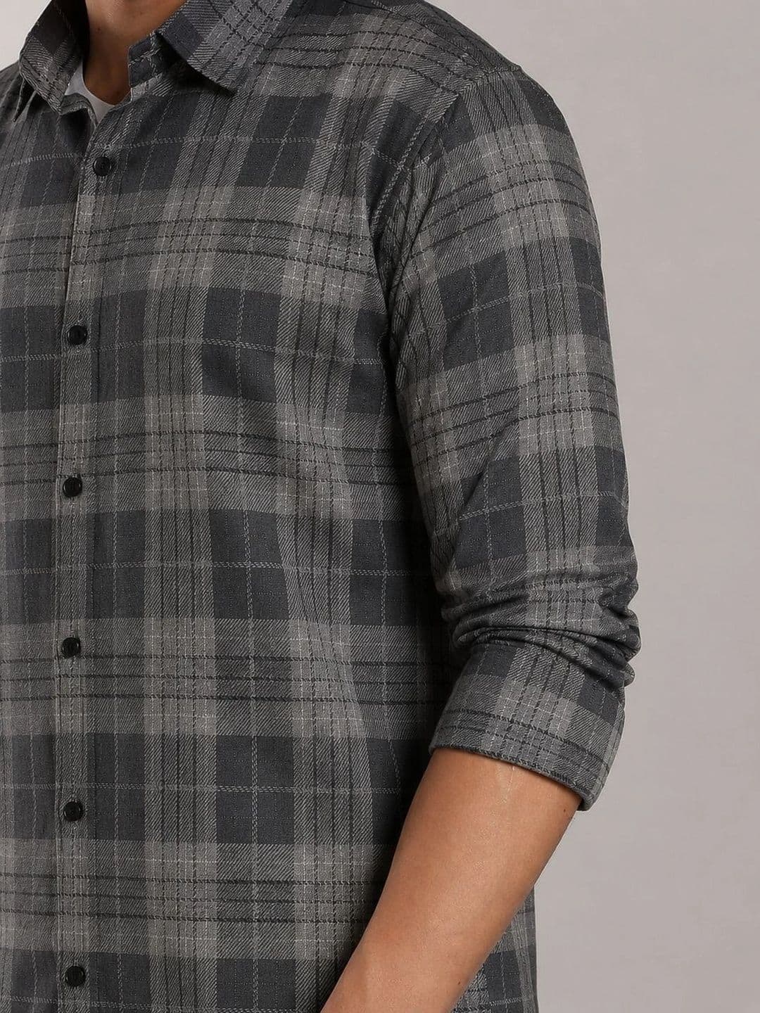 Mast & Harbour Men Comfort Checked Casual Shirt thumbnail 6