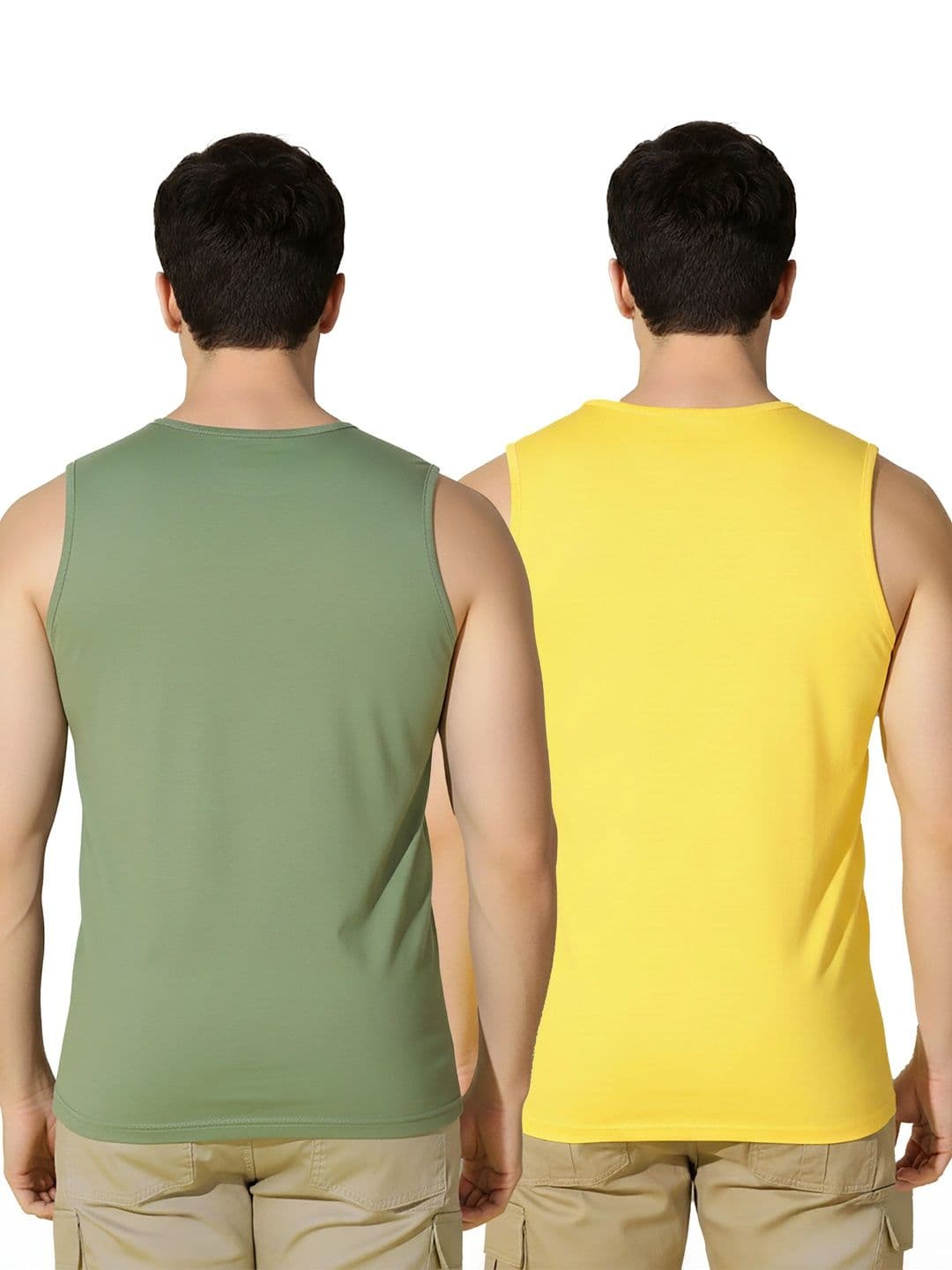 CRYPTIC Men 2  Sleeveless round neck  Printed T-shirt thumbnail 5