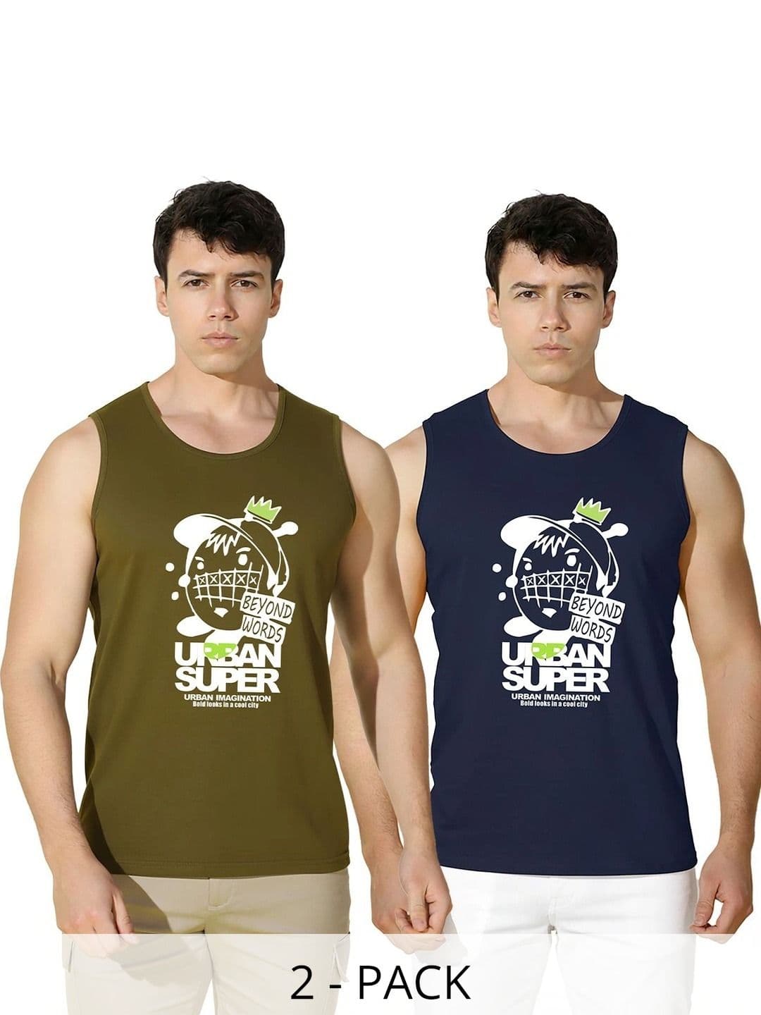 CRYPTIC Men 2 Printed T-shirt - view 1