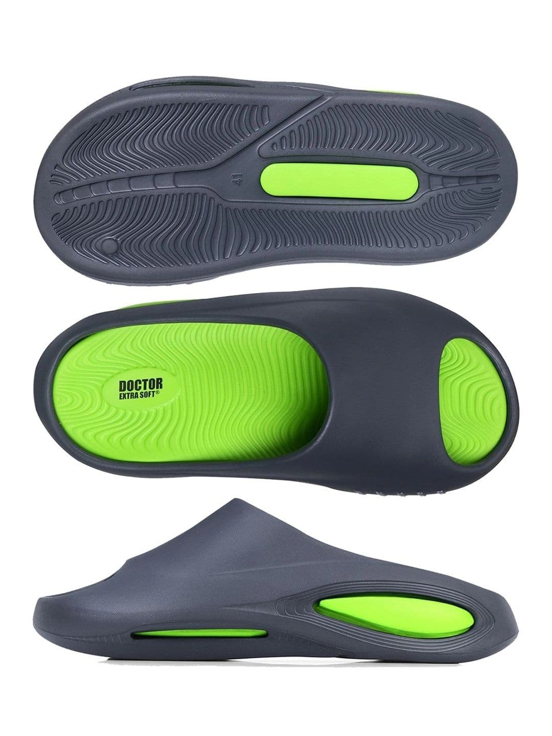 DOCTOR EXTRA SOFT Men Rubber Sliders thumbnail 3