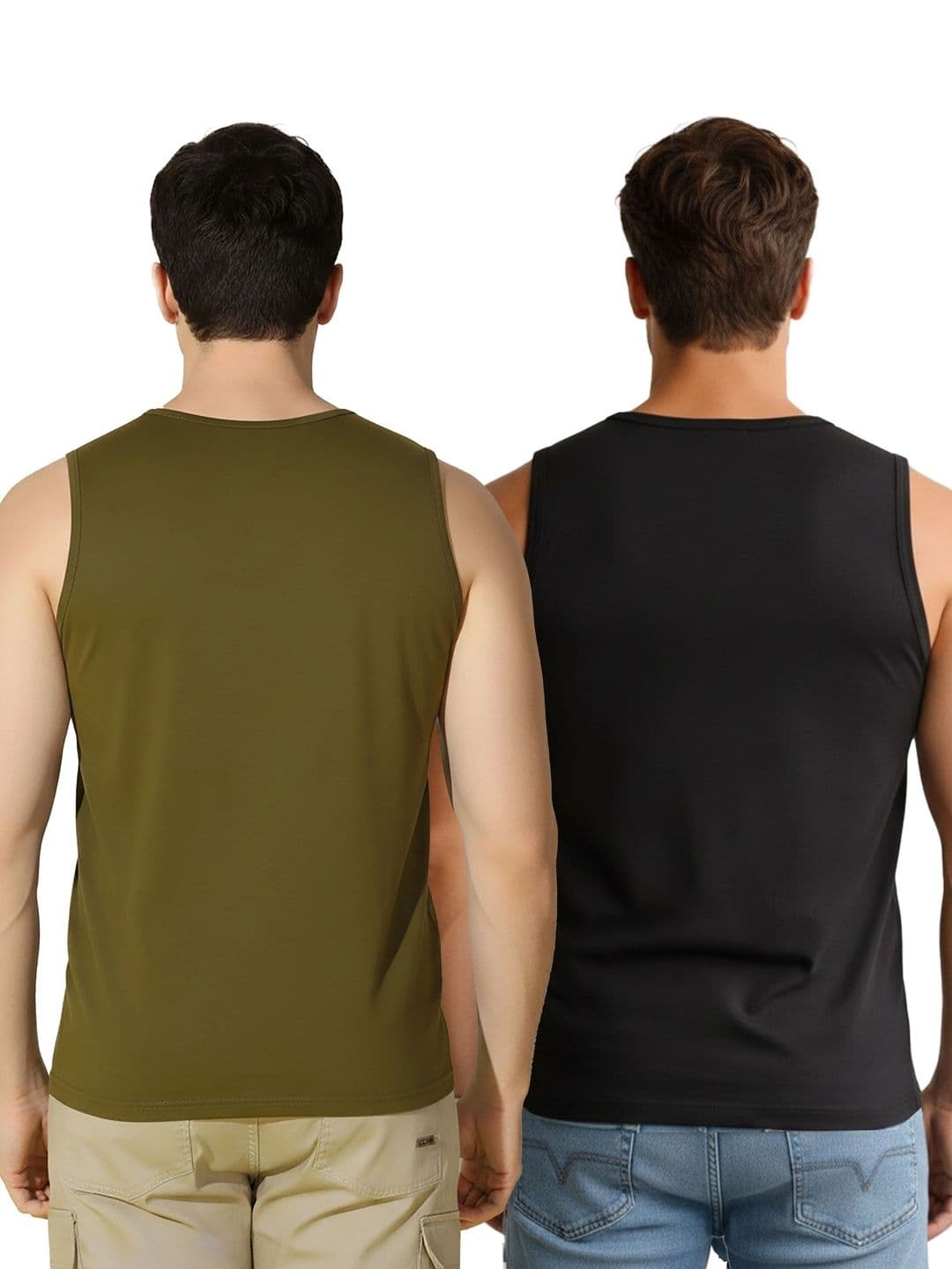 CRYPTIC Men Pack of 2 Printed T-shirt thumbnail 2
