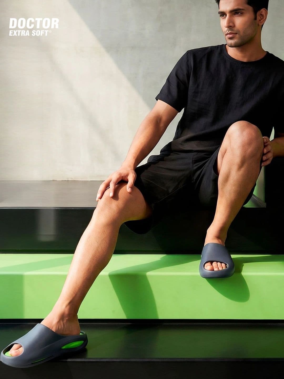 DOCTOR EXTRA SOFT Men Rubber Sliders thumbnail 5