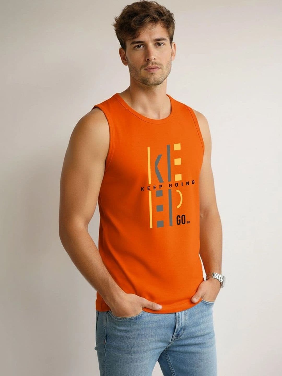 CRYPTIC Men Typography  Pack of 2 Printed T-shirt thumbnail 3