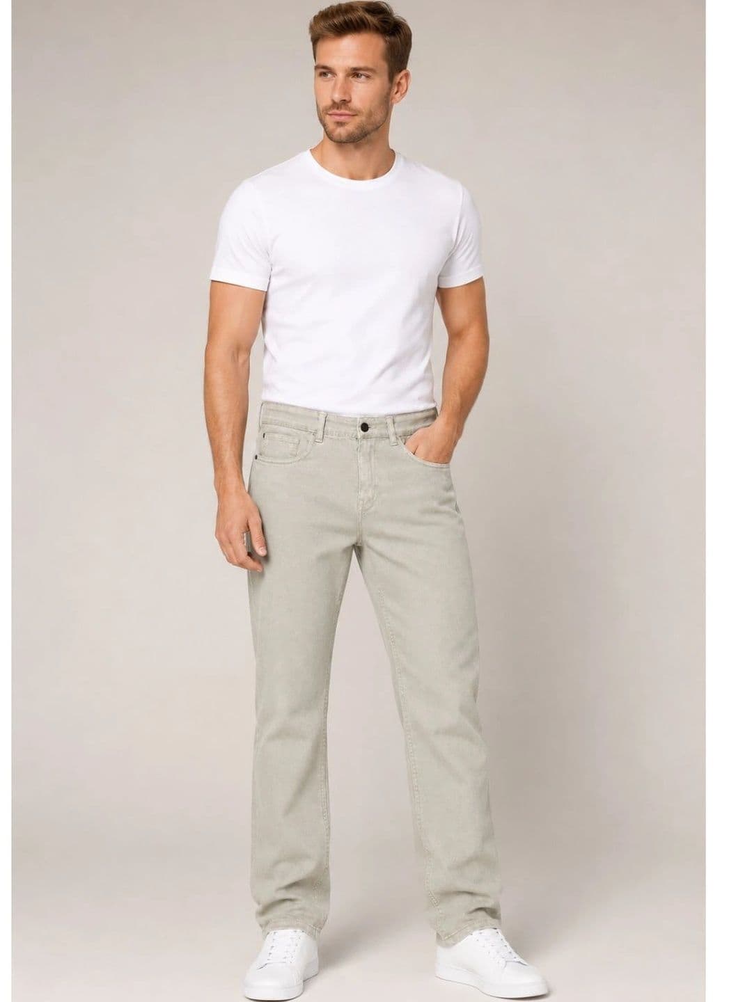 ZUSH Men Straight Fit Mid-Rise Stretchable Jeans thumbnail 2