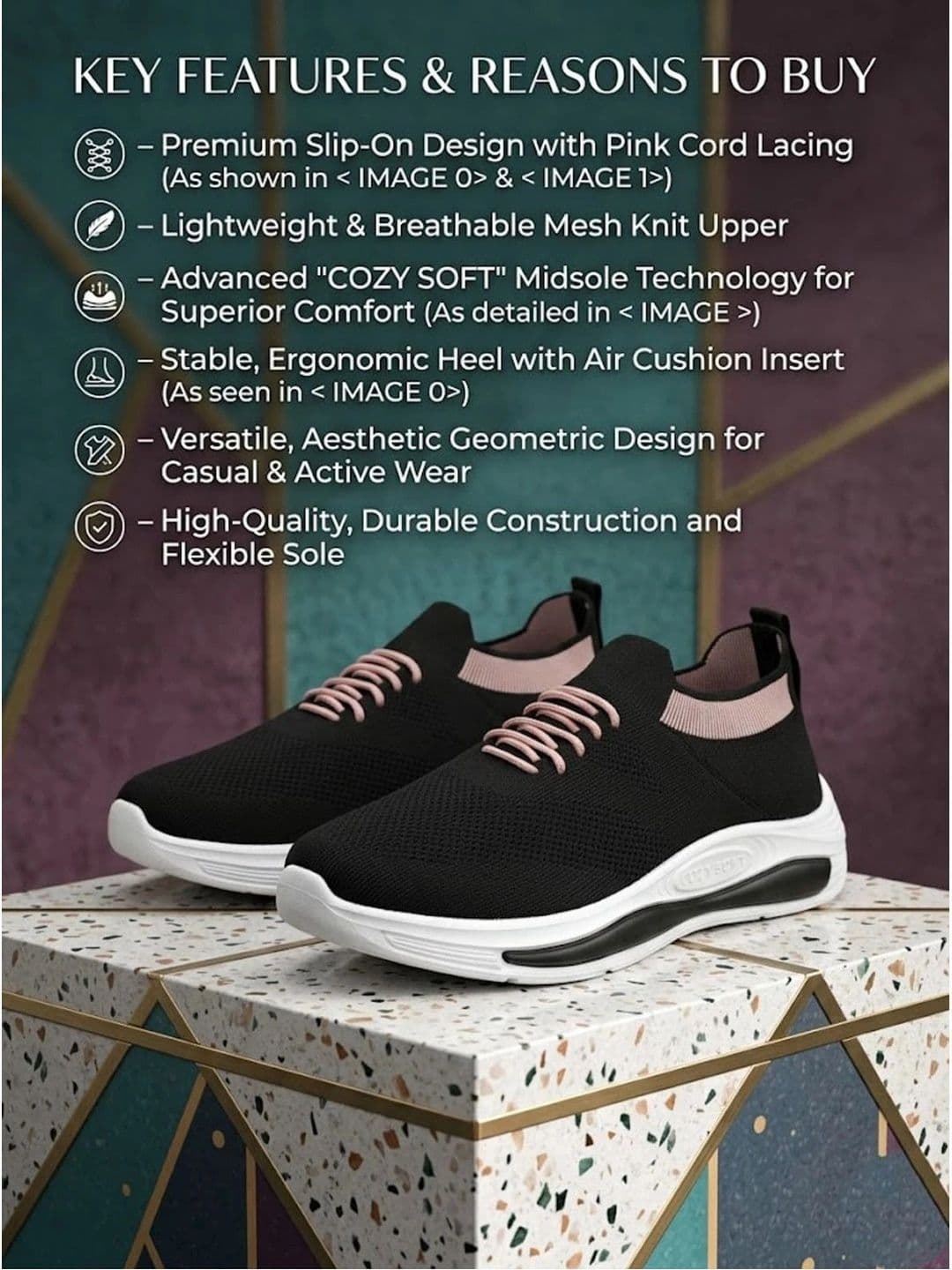 Roadster Women Mesh Training or Gym Non-Marking Shoes thumbnail 4