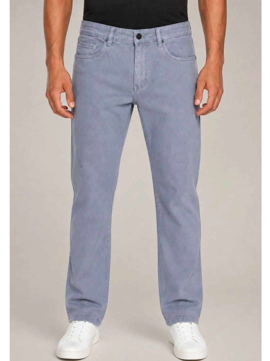 ZUSH Men Straight Fit Mid-Rise Stretchable Jeans - view 1