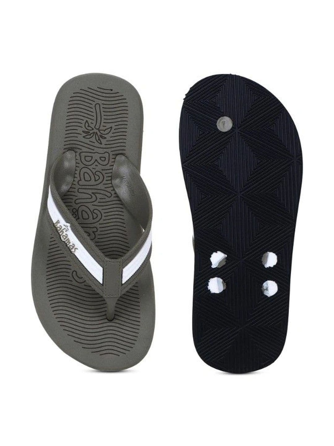 Bahamas Men Green Thong Flip-Flops thumbnail 2