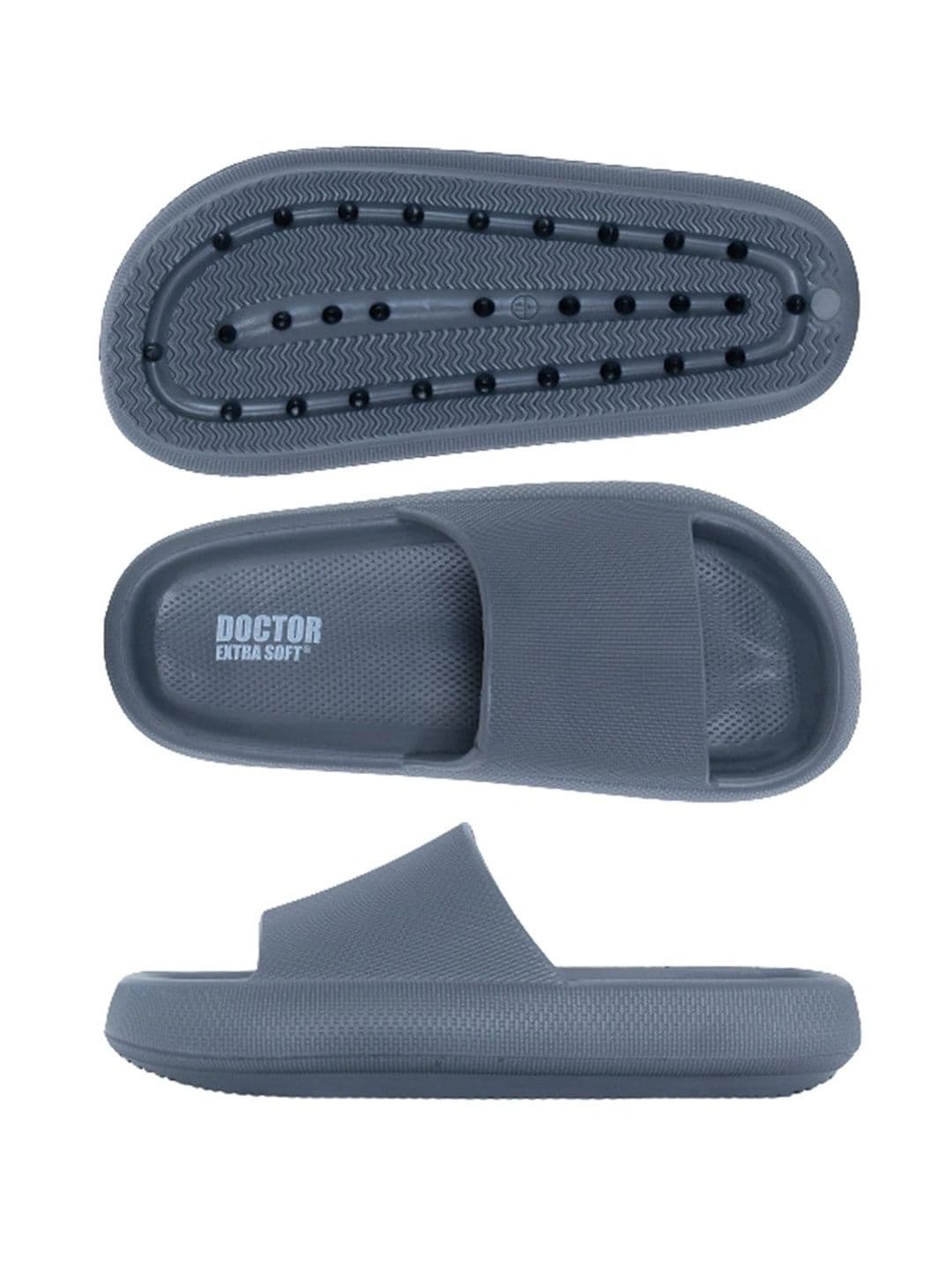 DOCTOR EXTRA SOFT Men Ultra Soft Lightweight Rubber Sliders thumbnail 6
