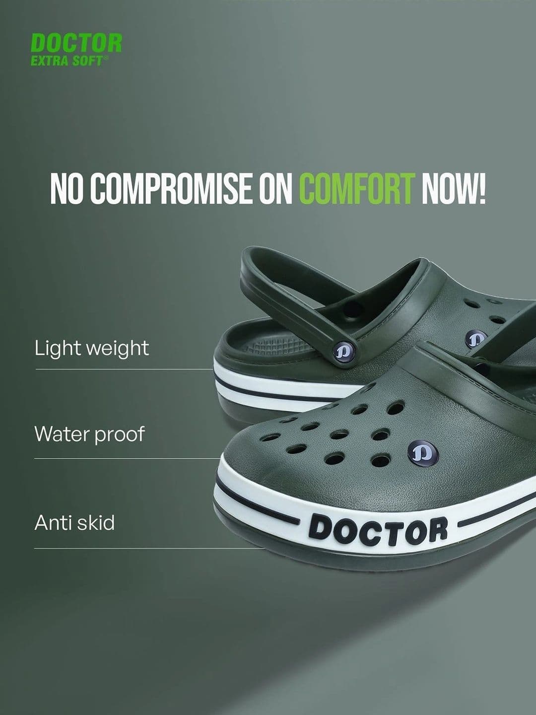 DOCTOR EXTRA SOFT Croslite Clogs thumbnail 3