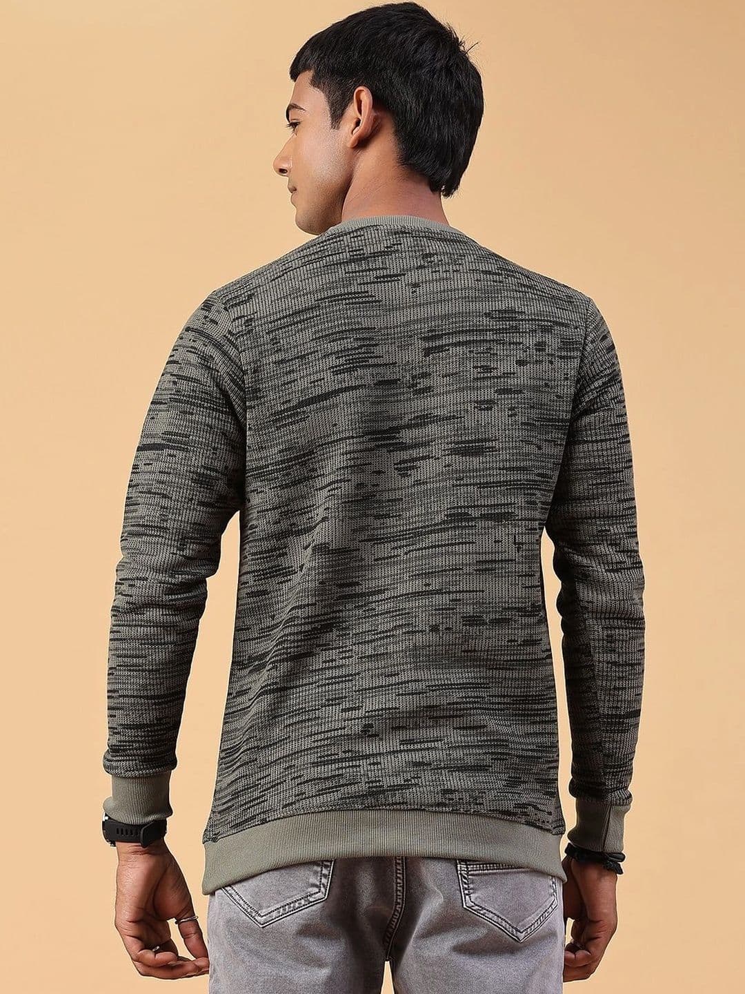V-Mart Men Printed Slim Fit T-shirt thumbnail 6