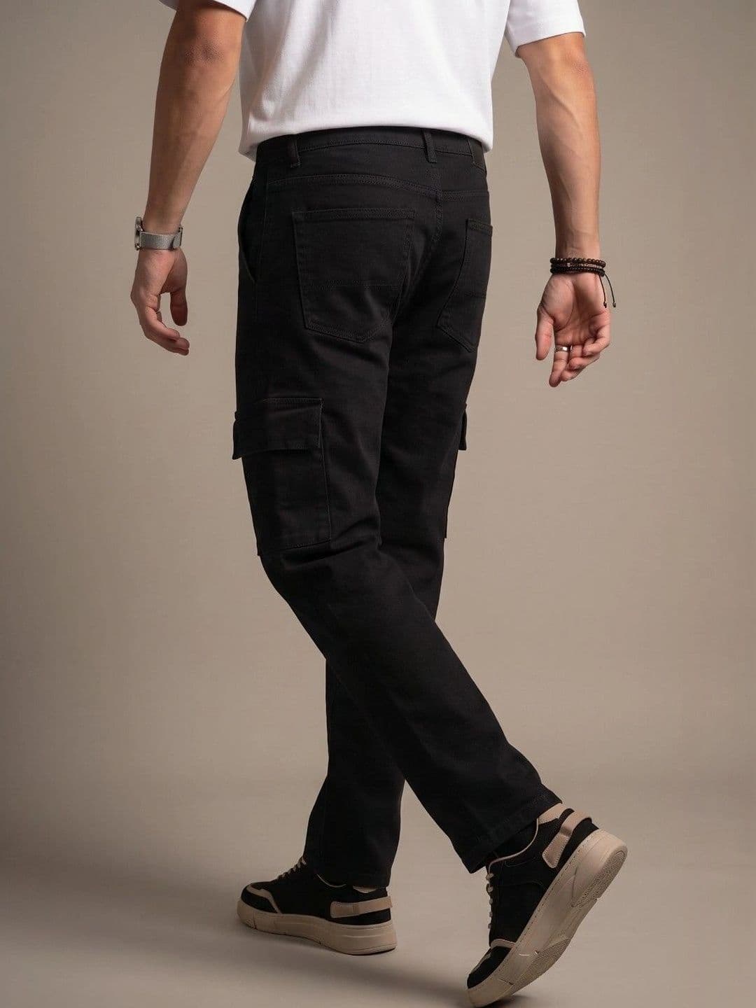 glitchez Men Classic Regular Fit Mid-Rise Stretchable Jeans thumbnail 2