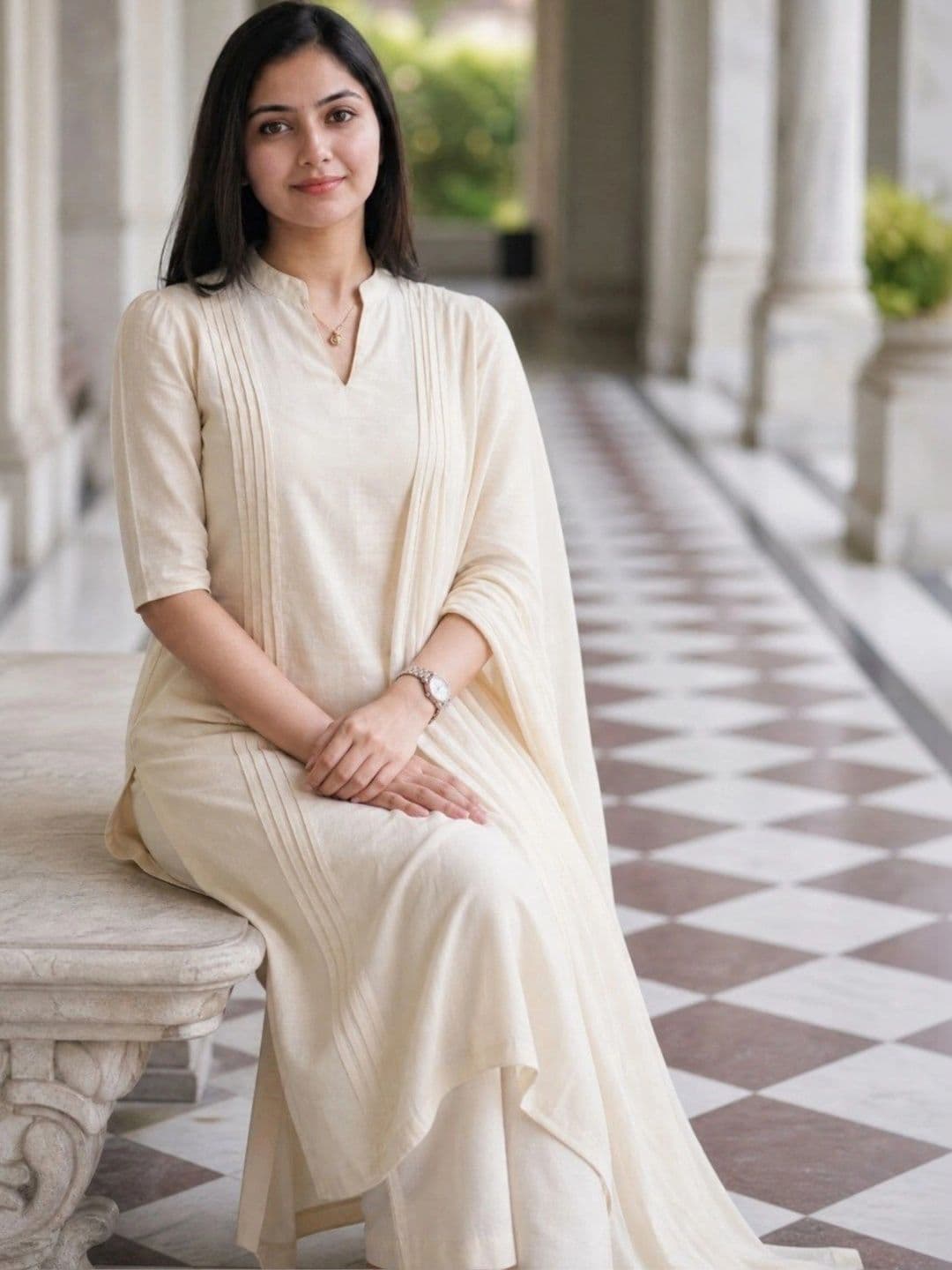 LeeliPeeri Designer Women Regular Kurta with Trousers & With Dupatta thumbnail 4