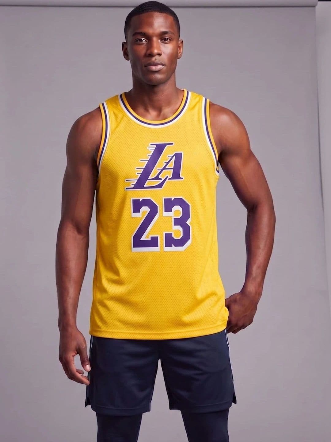 Hexacraft Men Los Angeles Lakers Printed T-shirt - view 1