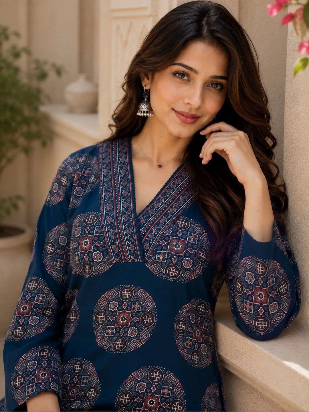 Hunaiza Women Ethnic Motifs Printed Indie Prints Kurta - view 1