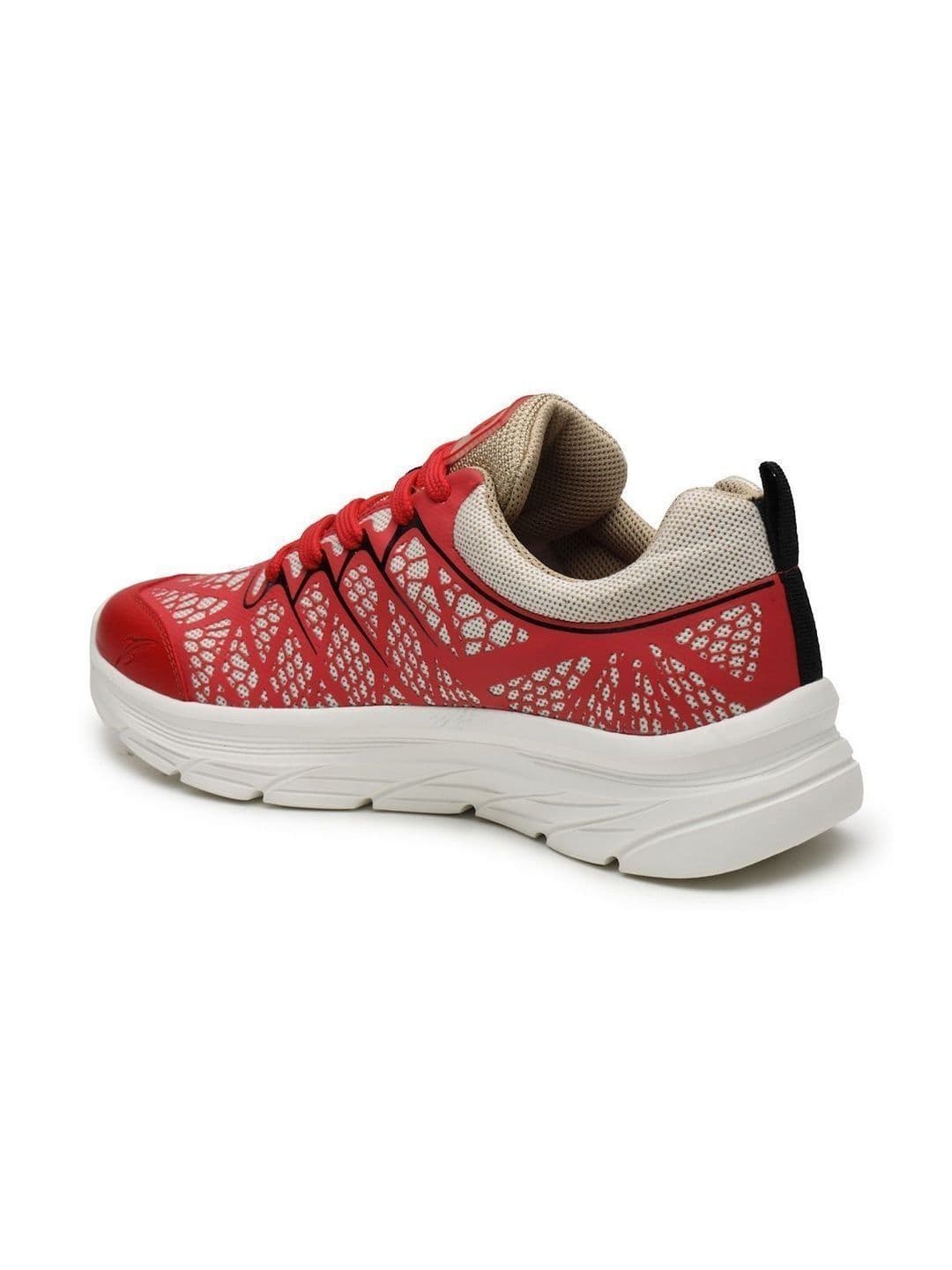 HOS Men FLORIO Textured PU Coated Leather Sneakers Lace-Up Casual Daily Wear Shoes thumbnail 4