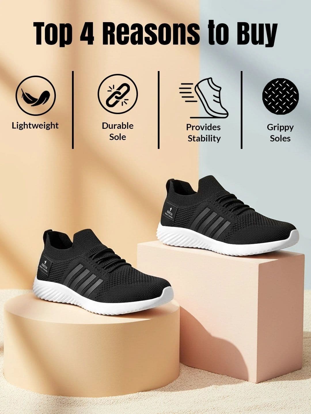 Aircum Men Mesh Running Shoes thumbnail 2