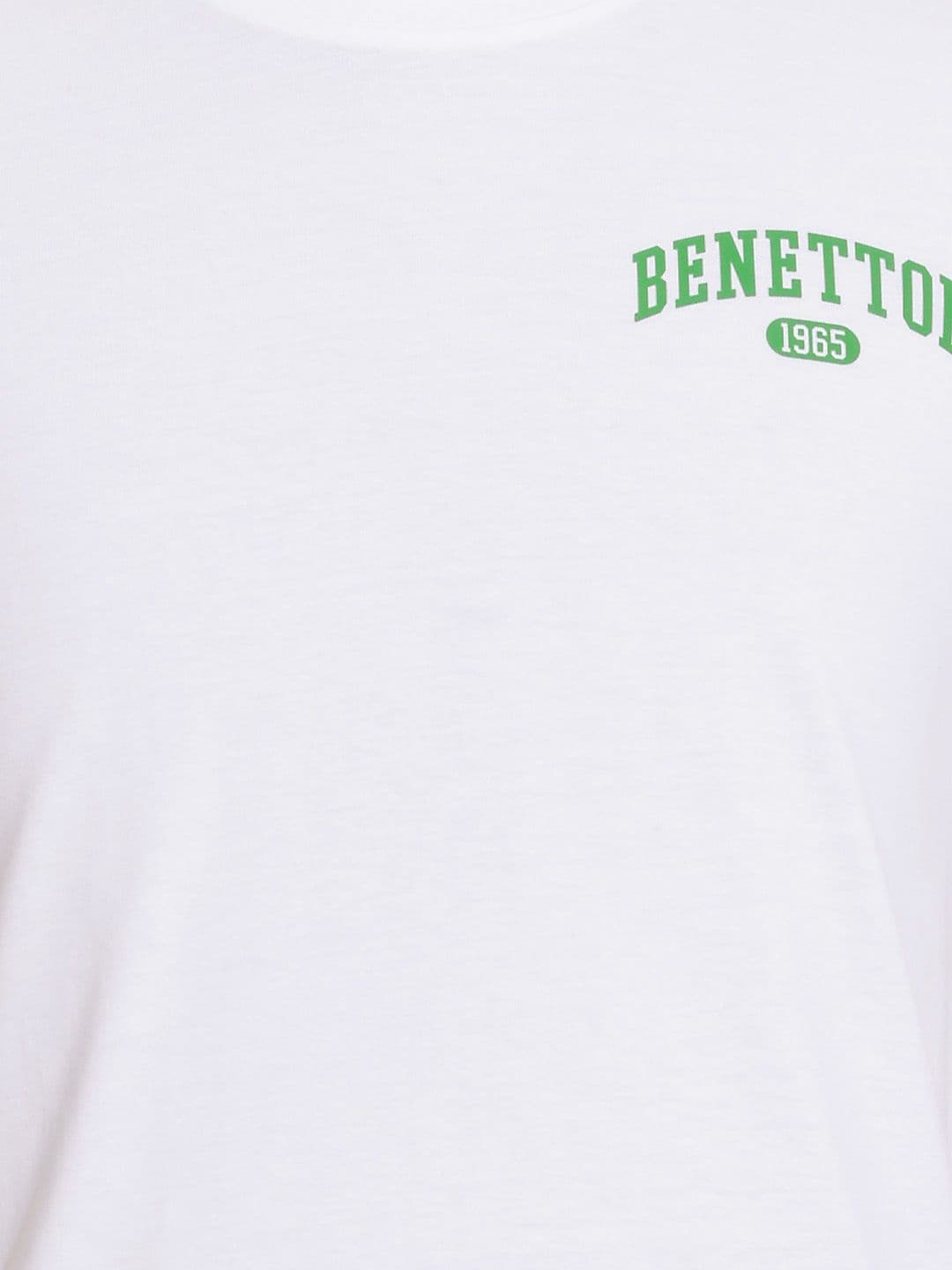 United Colors of Benetton Brand Logo Printed T-shirt thumbnail 3