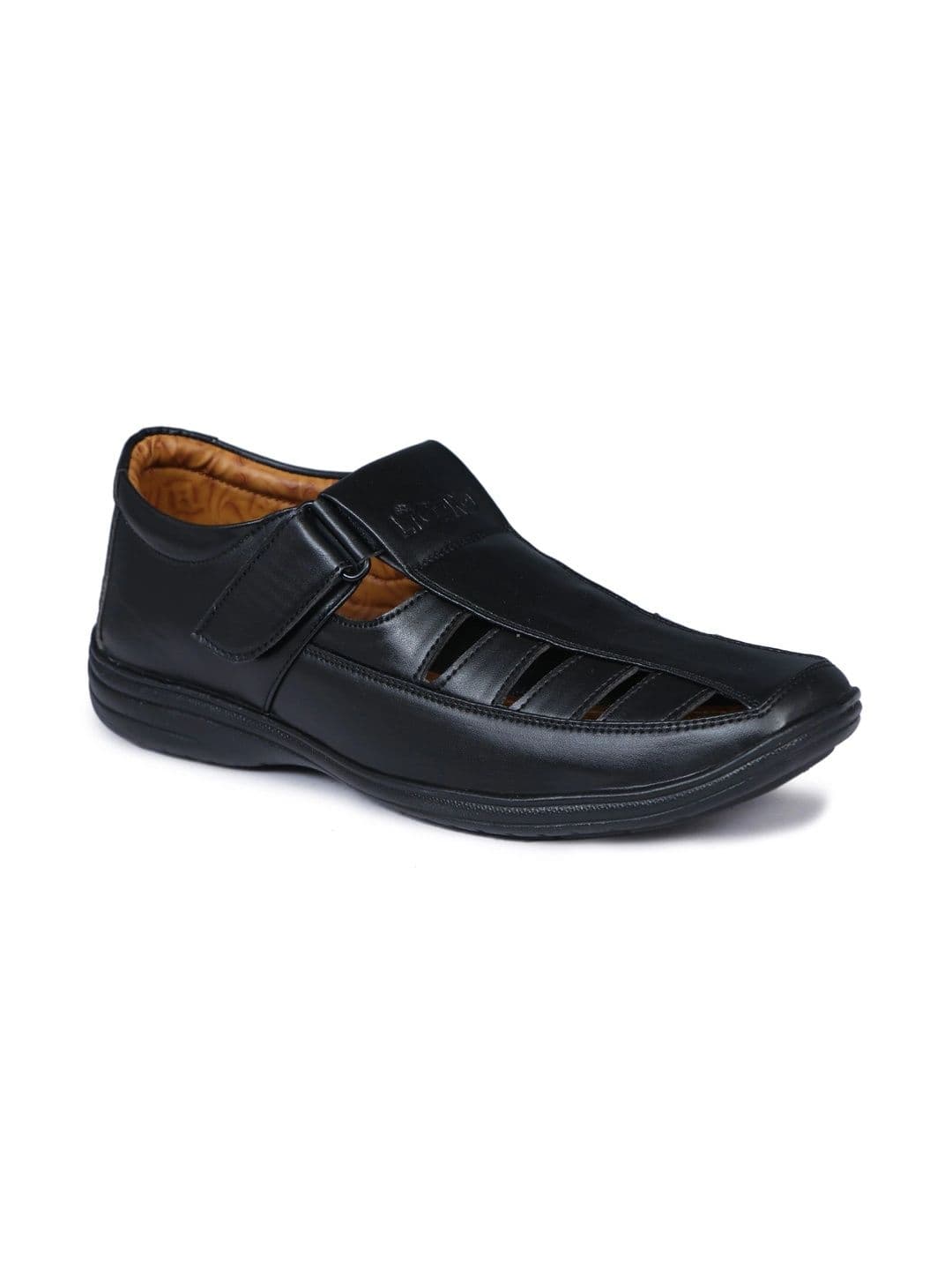 LIGERONATION Men Leather Shoe-Style Sandals thumbnail 3