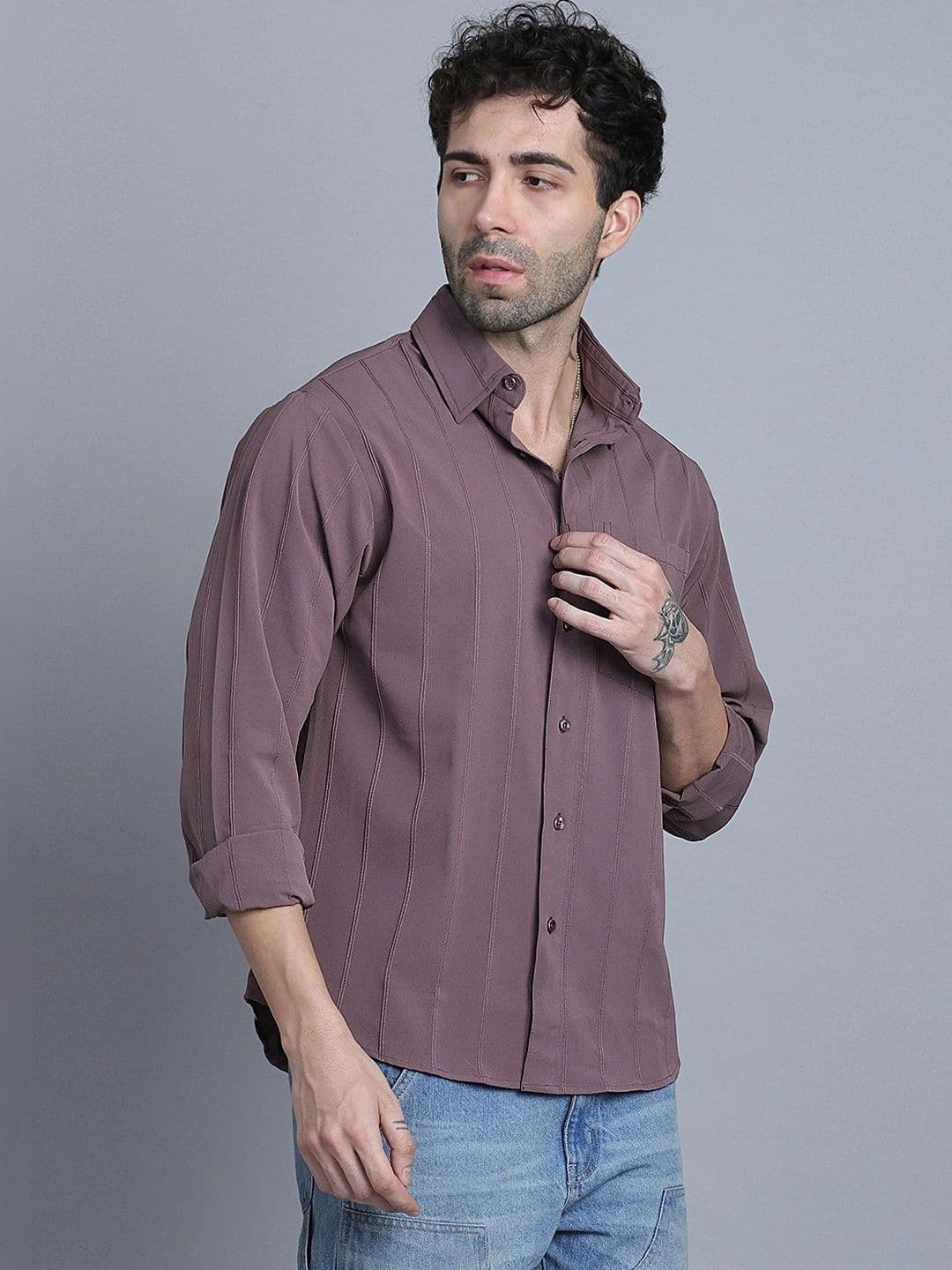 D Finish Men Smart Casual Shirt thumbnail 6