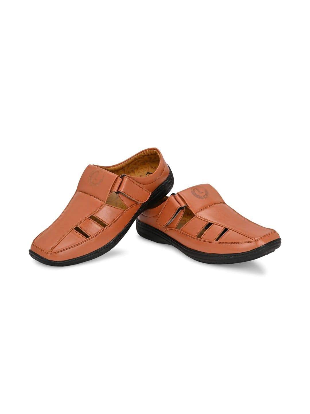 LIGERONATION Men Leather Shoe-Style Sandals thumbnail 4