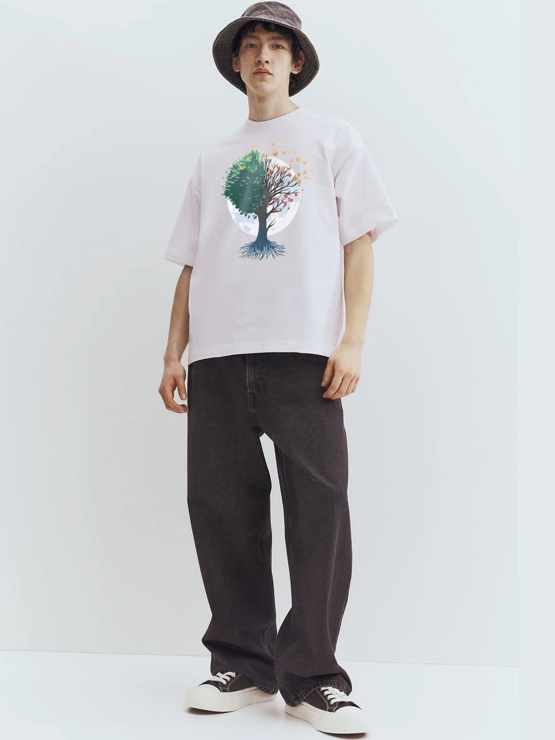 Moda rapido X TOGS & TERRE Men Printed Organic Cotton T-shirt thumbnail 4