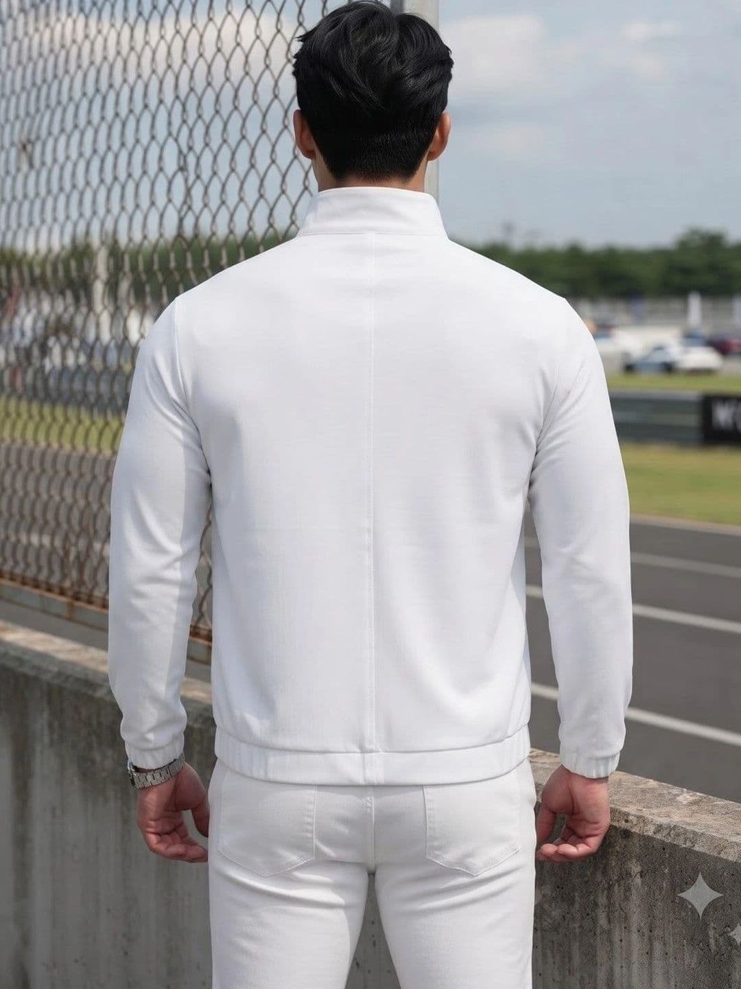 THE FASHION HUB Men Lightweight Bomber Jacket thumbnail 6