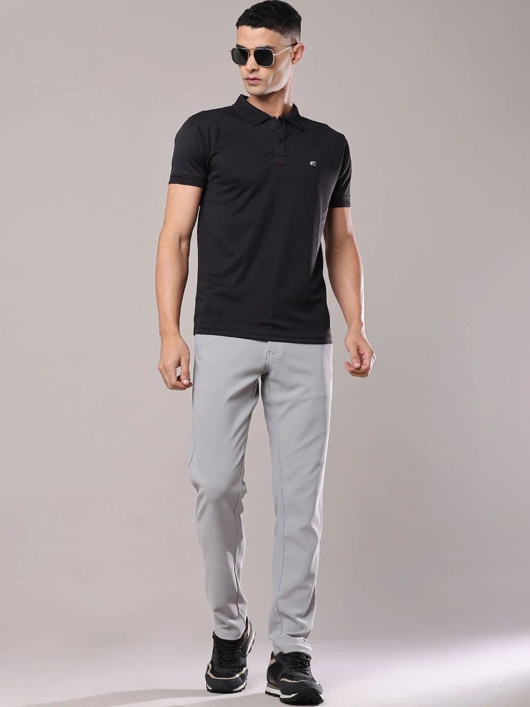 V-Mart Men Polo Collar Slim Fit T-shirt thumbnail 3