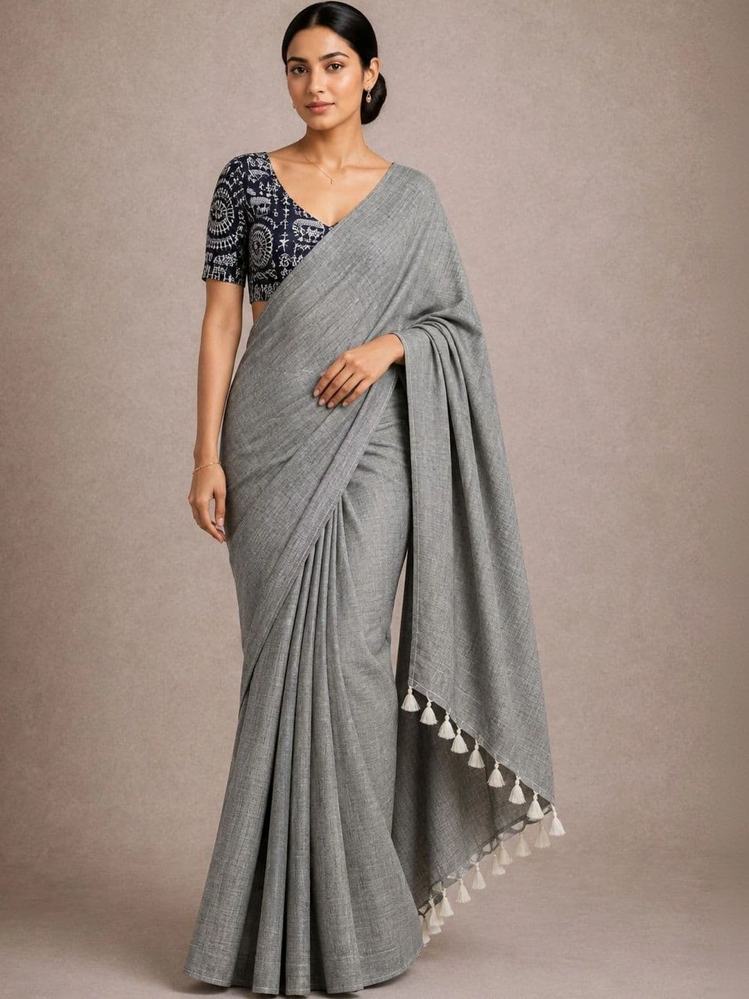 READYMART Kalamkari Pure Cotton Saree - view 1