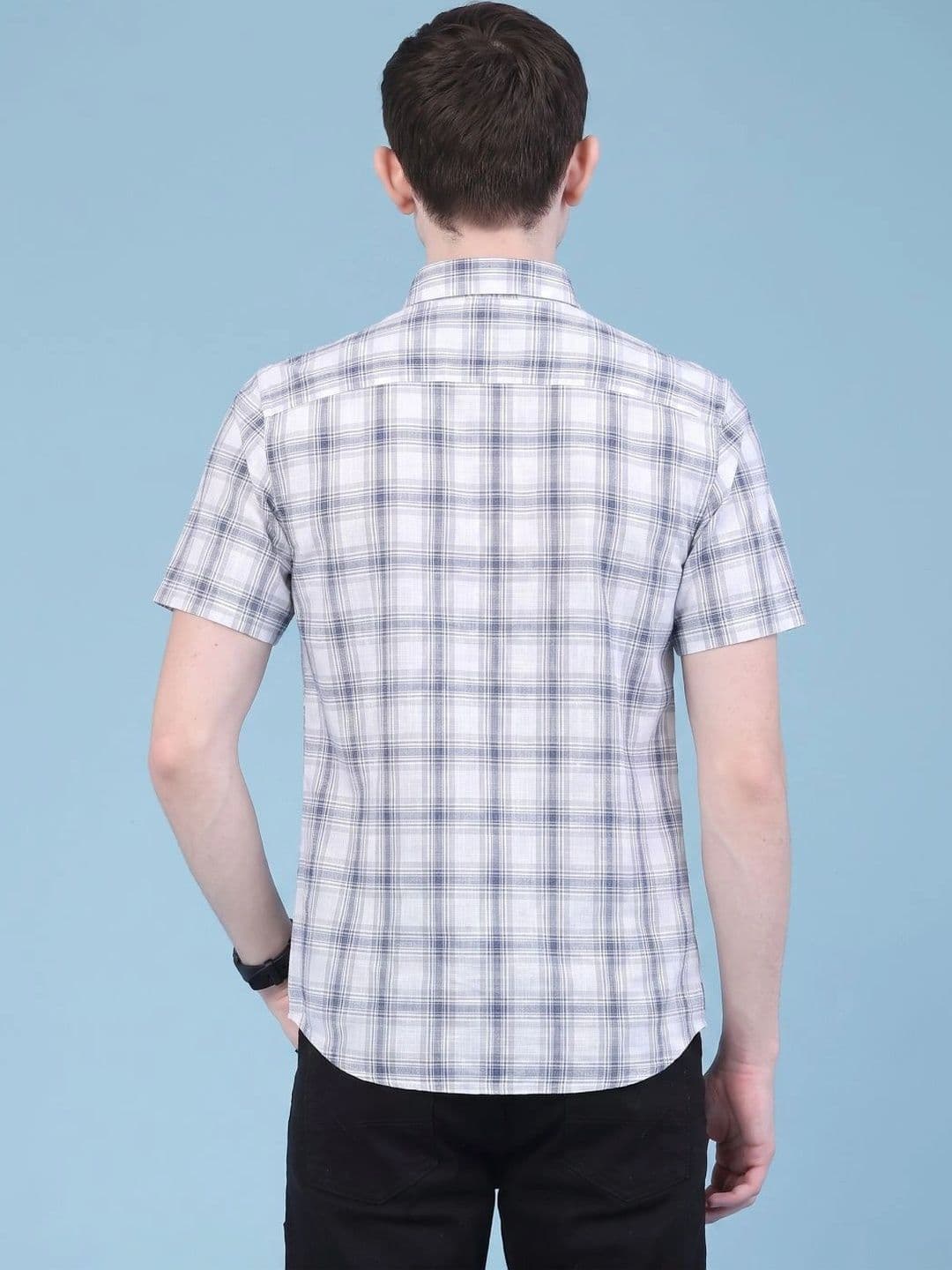 V-Mart Men Checked Casual Shirt thumbnail 2