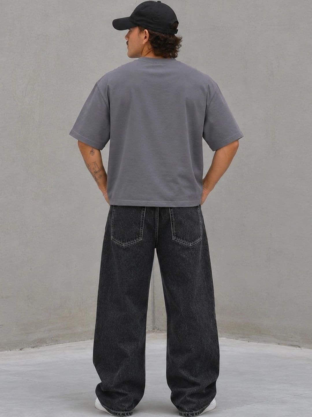 THE NOX Men Typography Printed Bio Finish T-shirt thumbnail 2