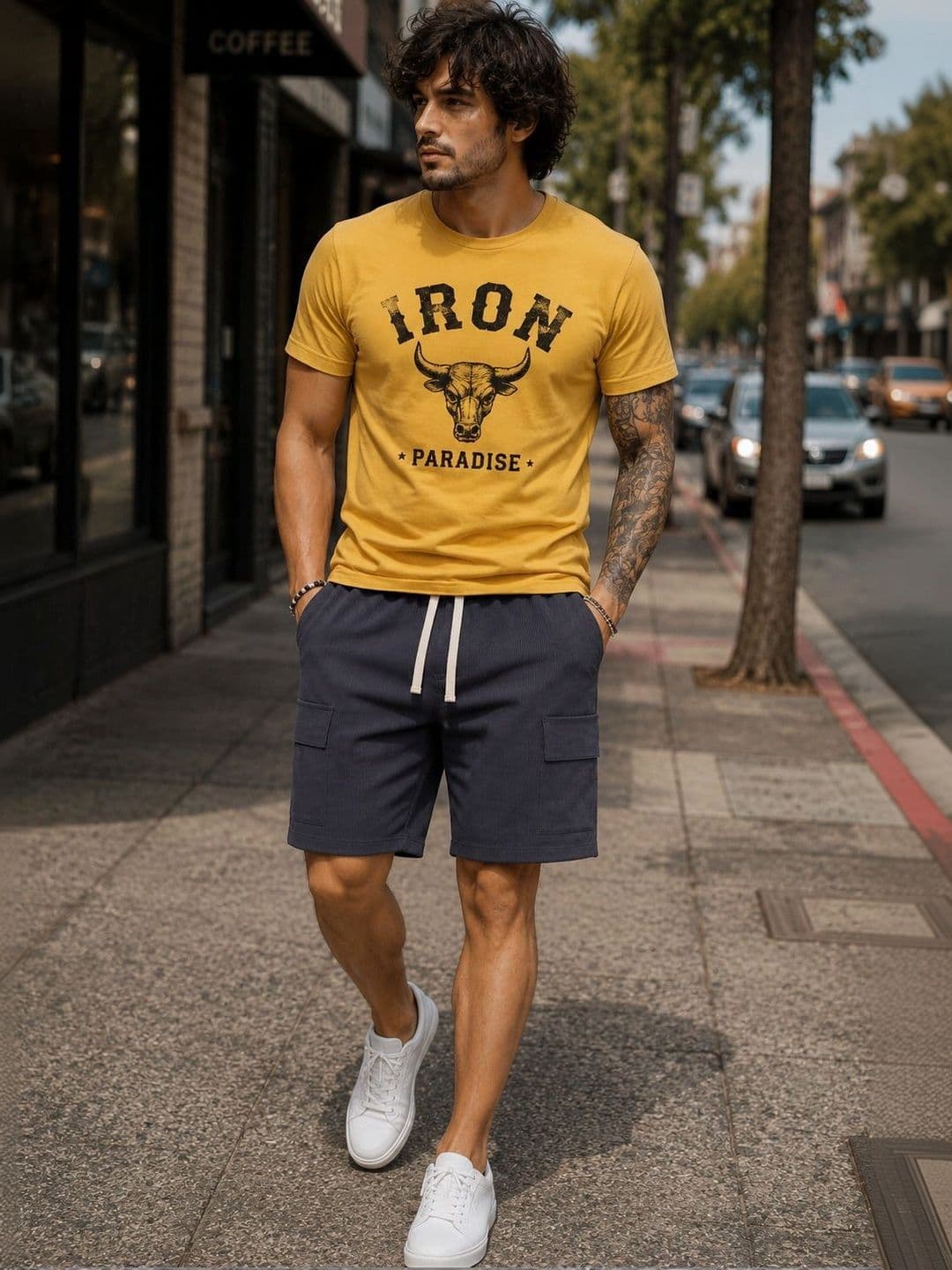 Mast & Harbour Men Cargo Shorts - view 1