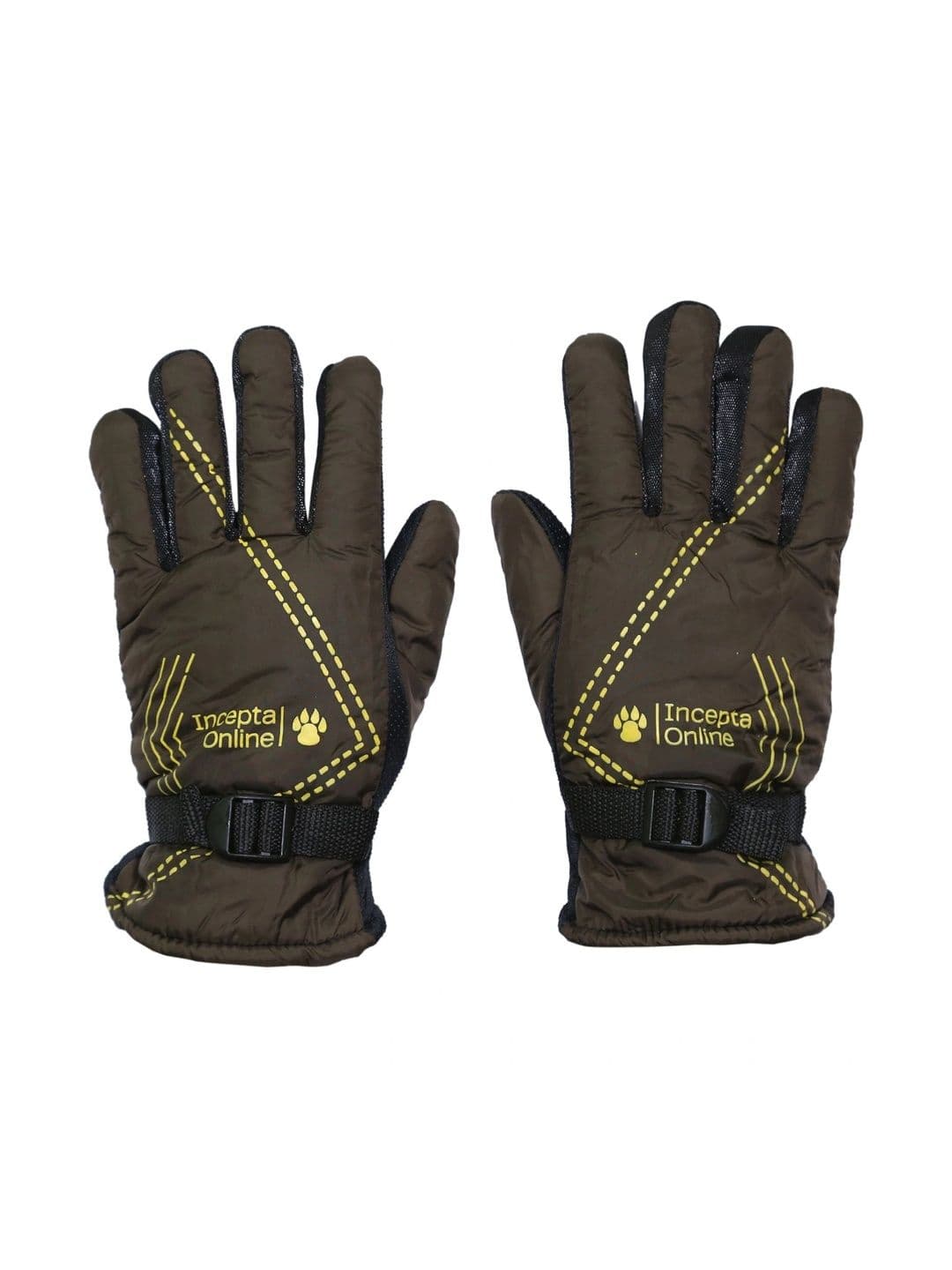 Bizarro.in Men Patterned Acrylic Winter Gloves - view 1