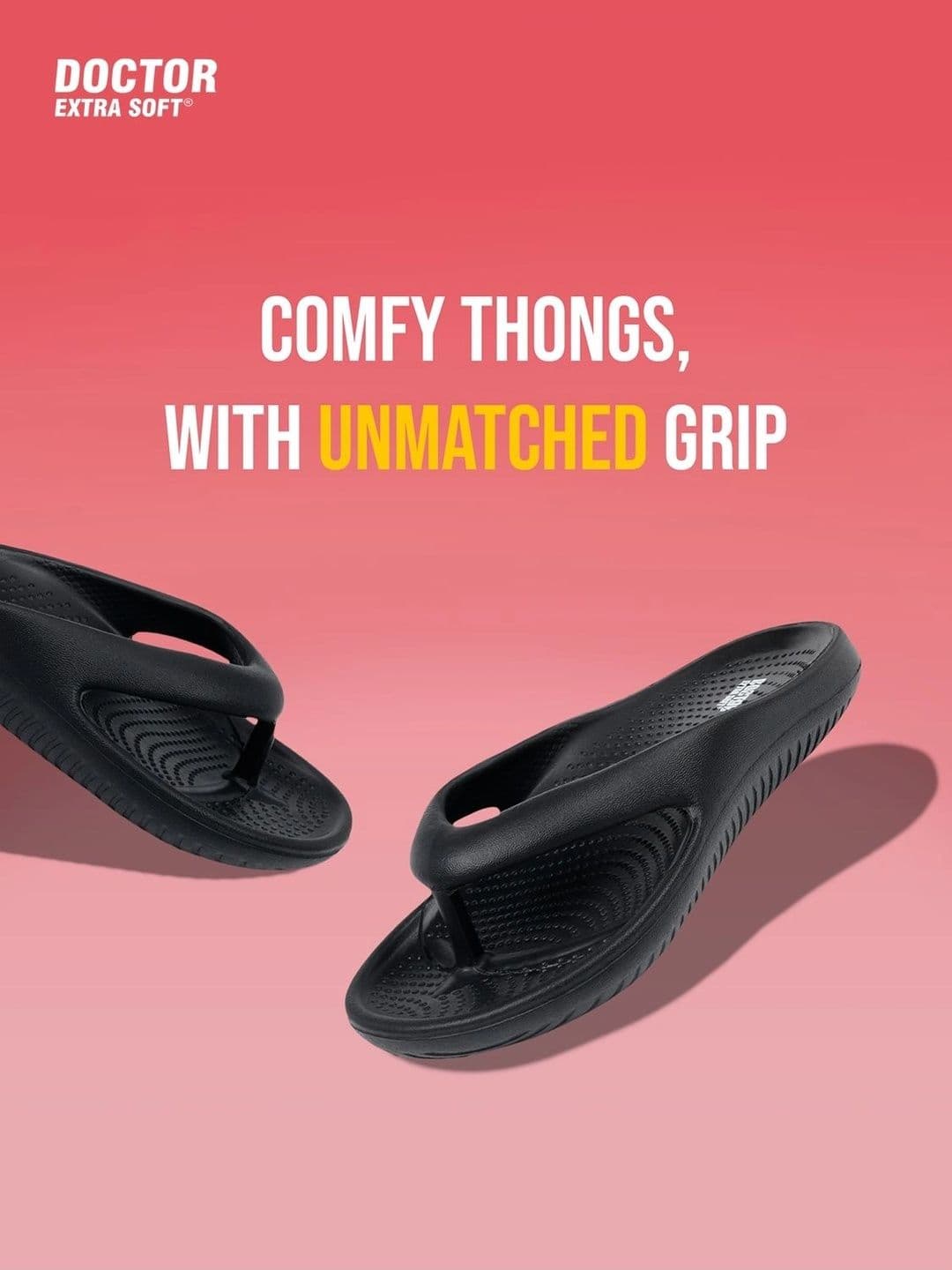 DOCTOR EXTRA SOFT Men Croslite Thong Flip-Flops thumbnail 6
