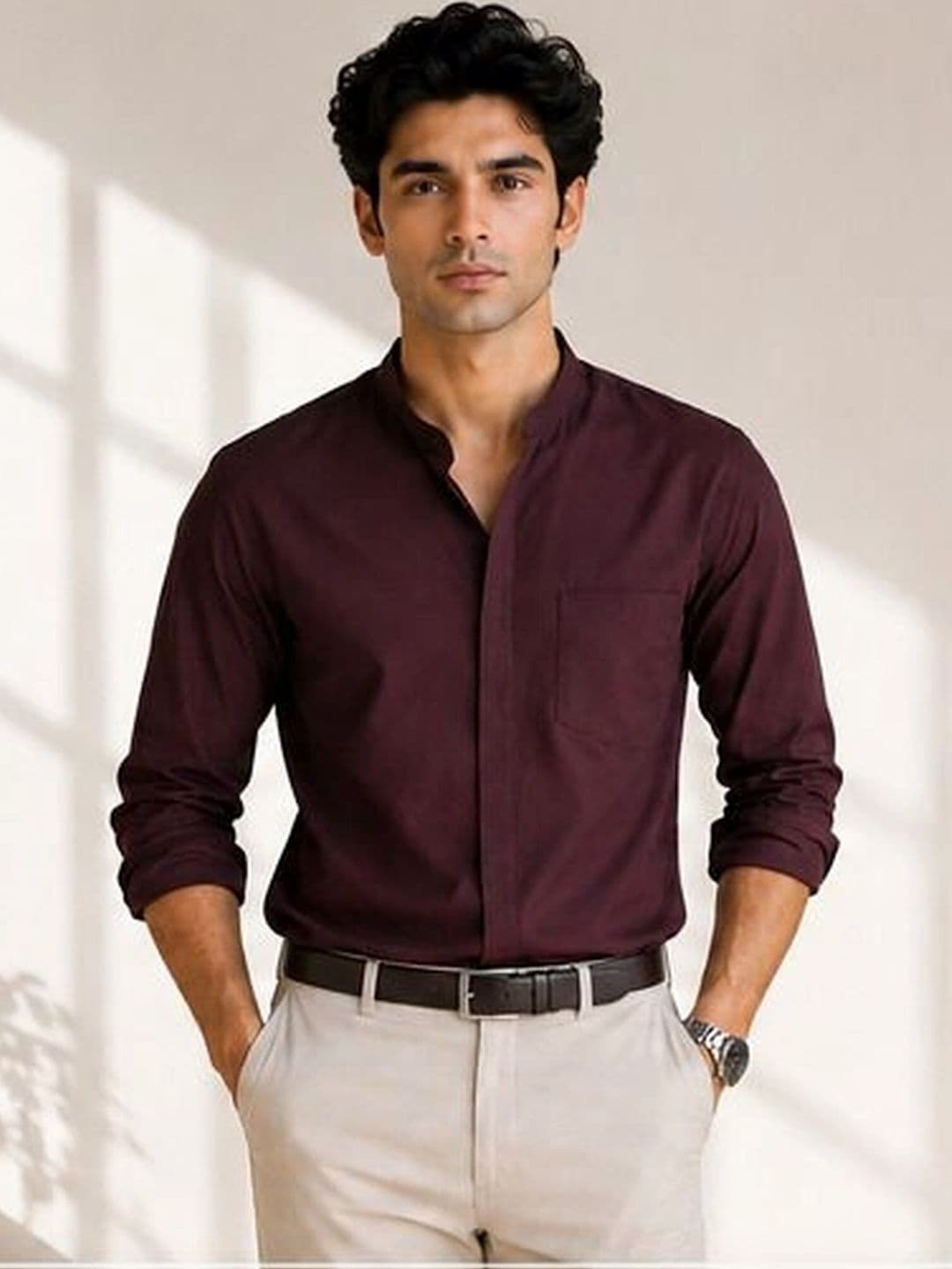 Mast & Harbour Men Classic Casual Shirt thumbnail 6