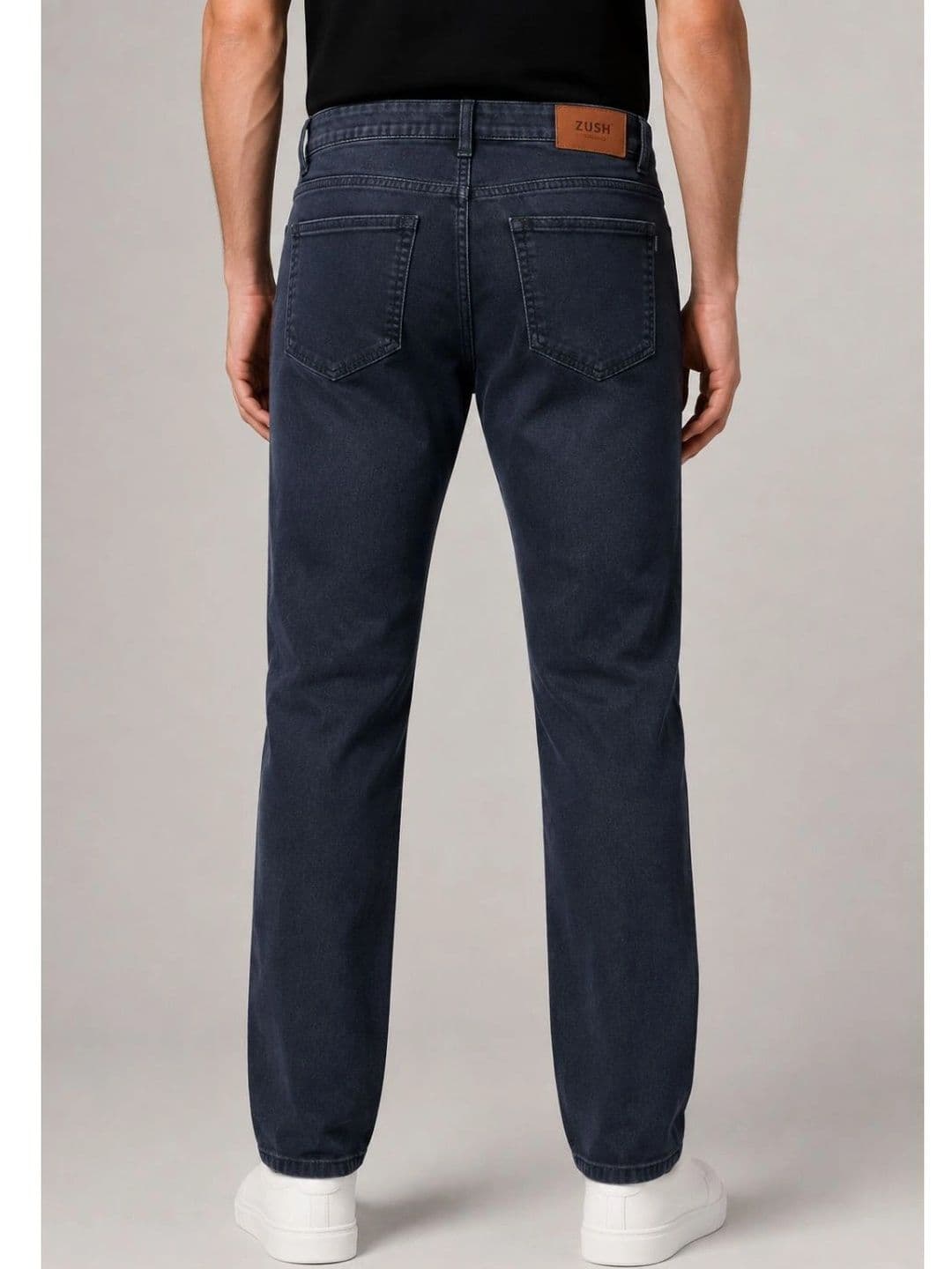 ZUSH Men Straight Fit Mid-Rise Stretchable Jeans thumbnail 2