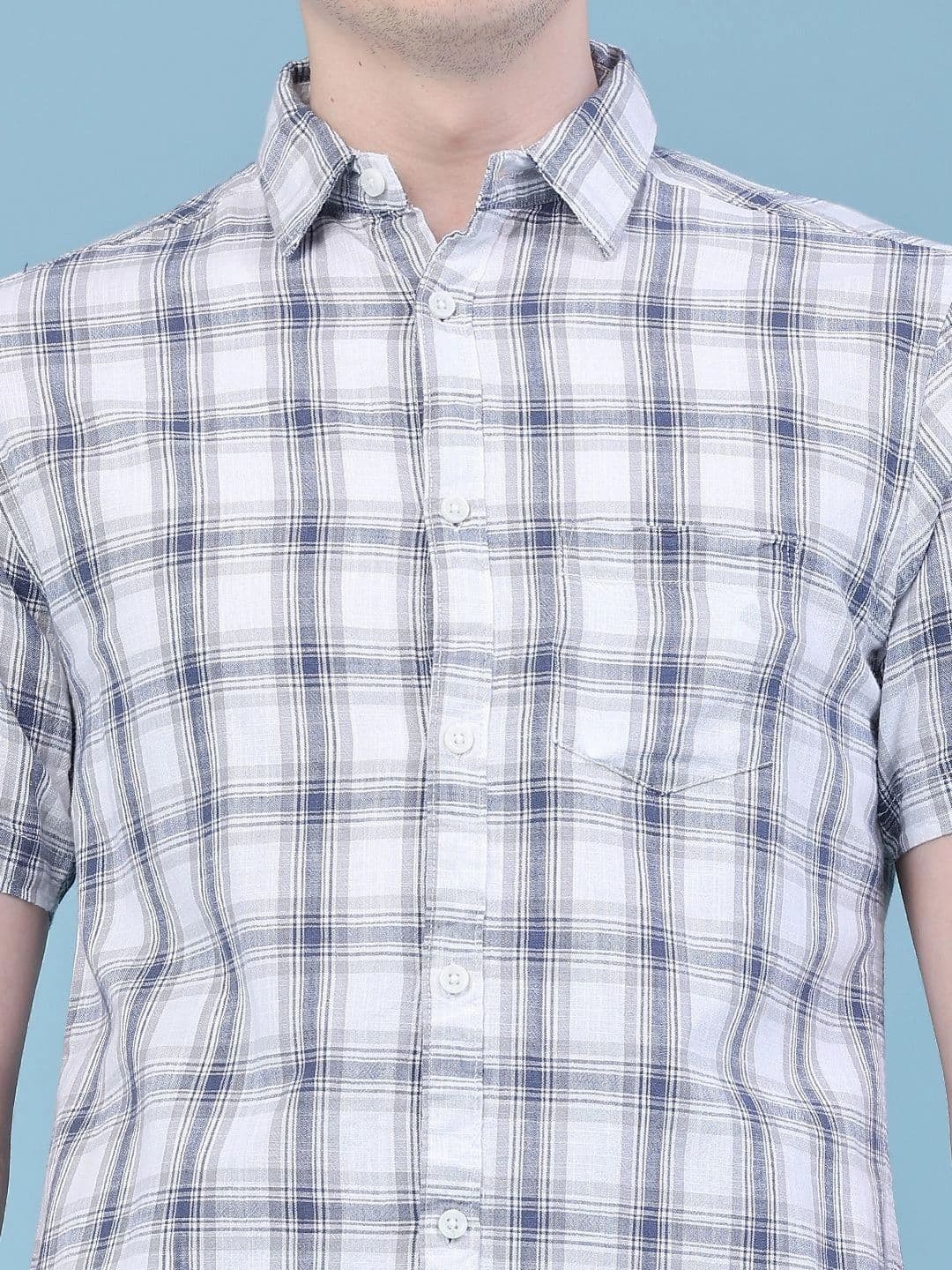 V-Mart Men Checked Casual Shirt thumbnail 3