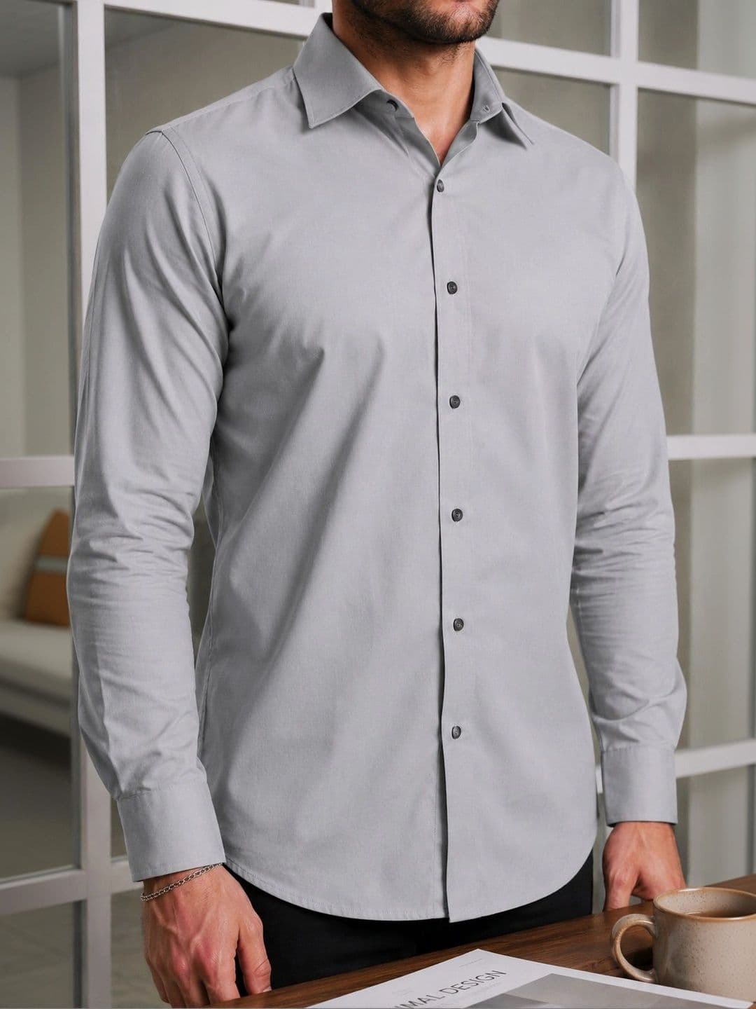 Mast & Harbour Men Comfort Casual Shirt thumbnail 3